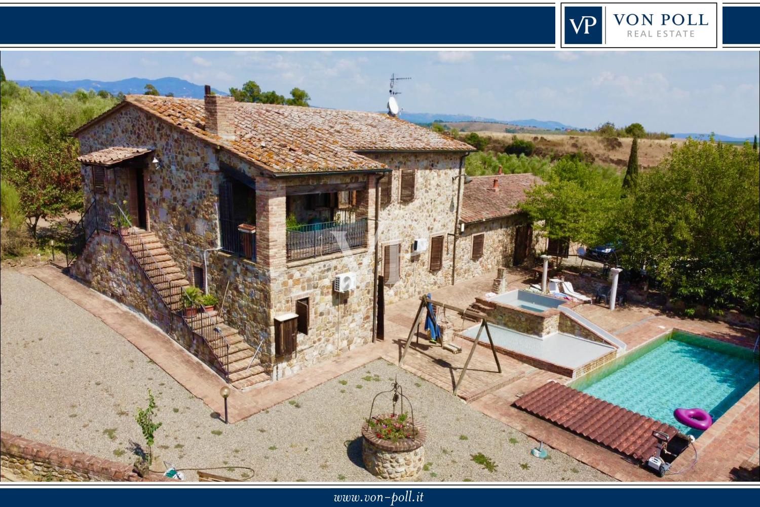 Gorgeous farmhouse with pool nestled in the Tuscan Maremma