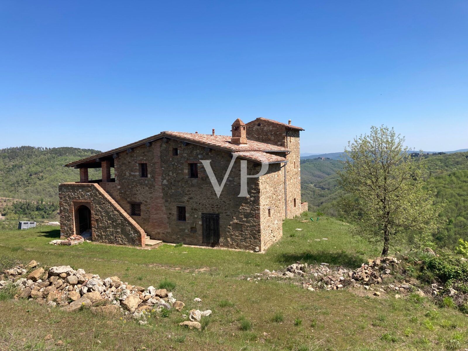 Bauernhaus mit Scheune - Gaiole in Chianti