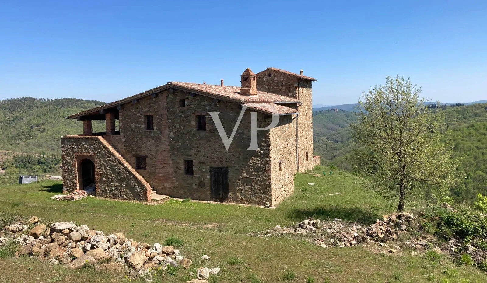 Bauernhaus mit Scheune - Gaiole in Chianti