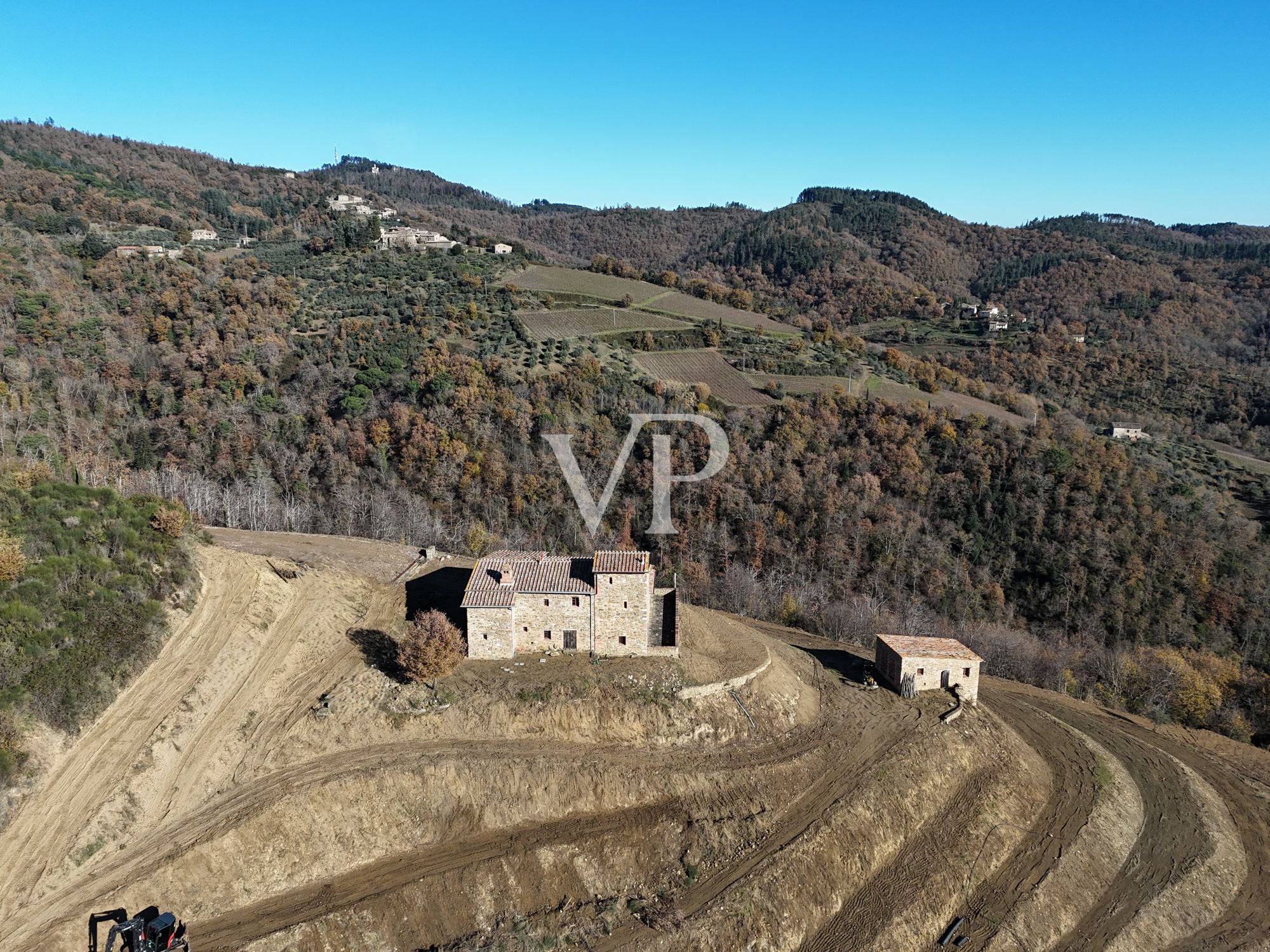 Farmhouse with barn - Gaiole in Chianti