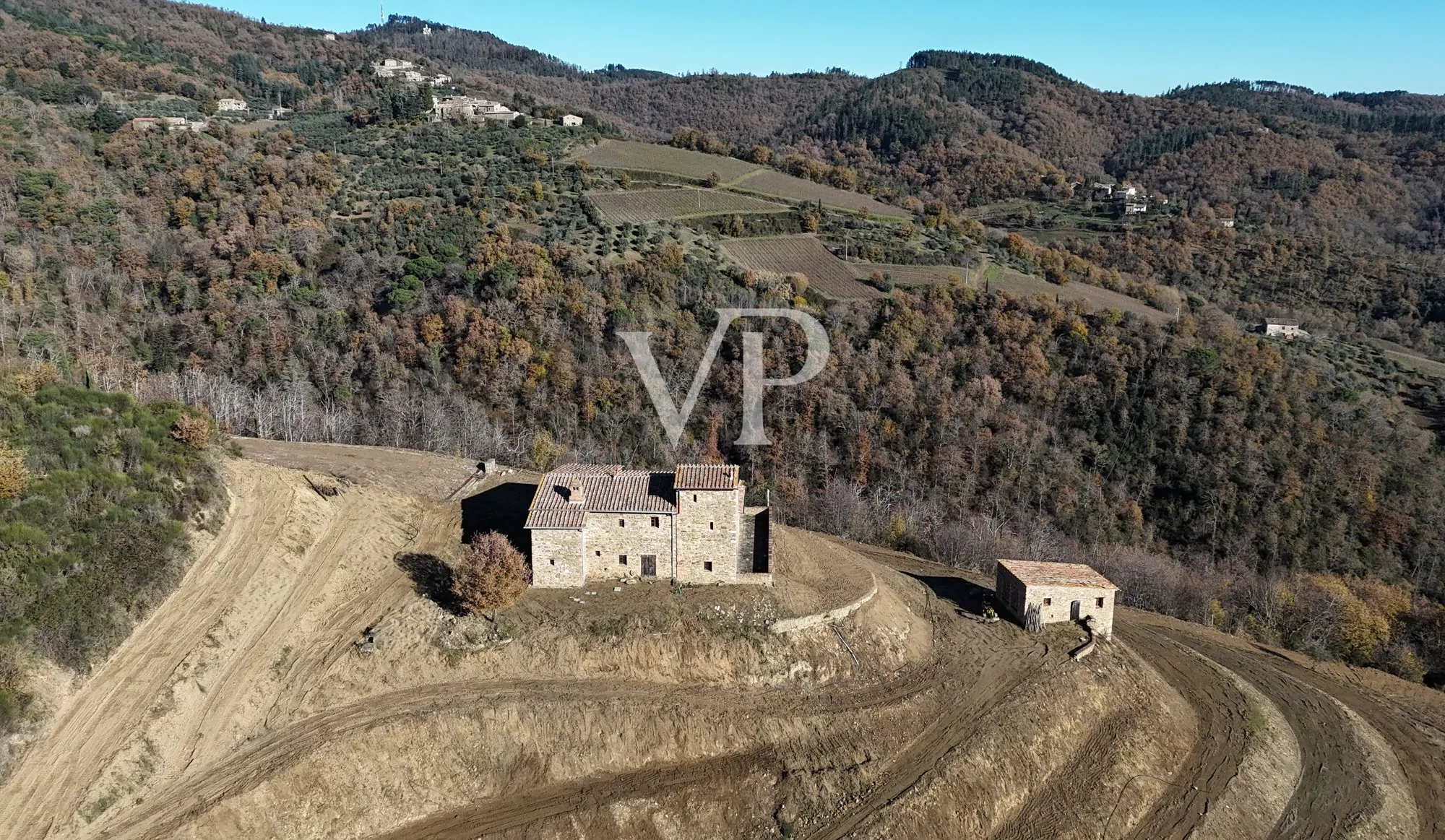 Bauernhaus mit Scheune - Gaiole in Chianti