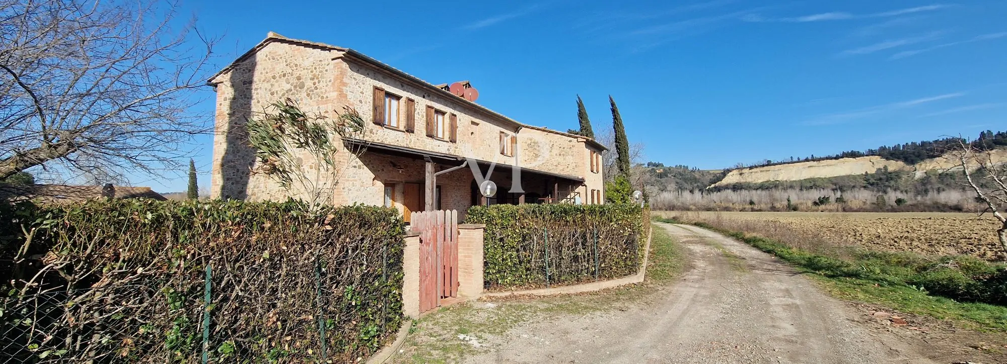 Building renovated and divided into six apartments