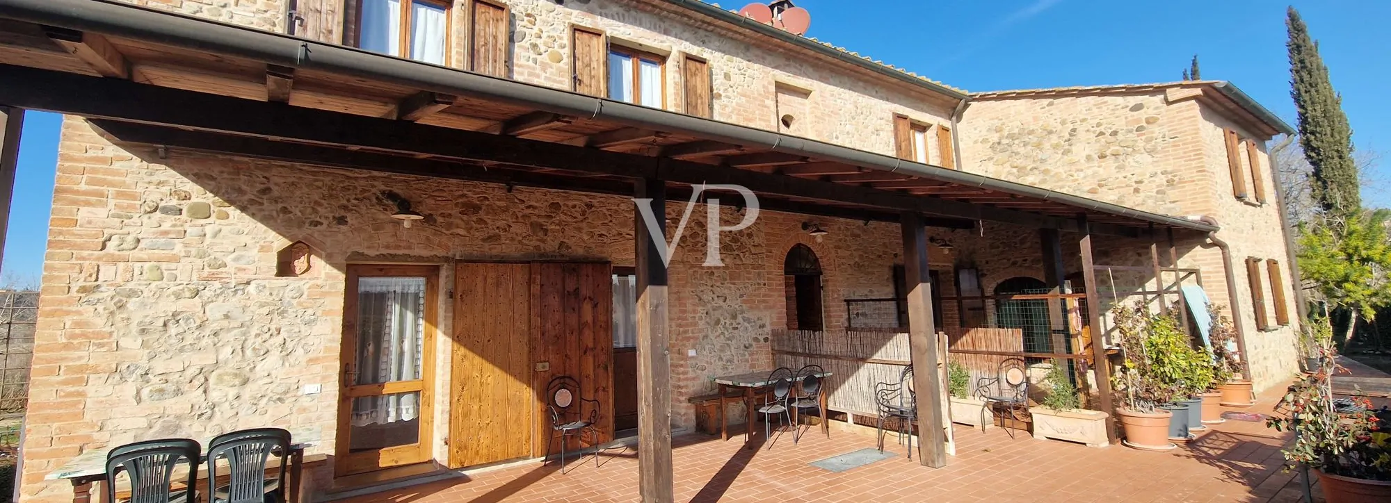 Building renovated and divided into six apartments