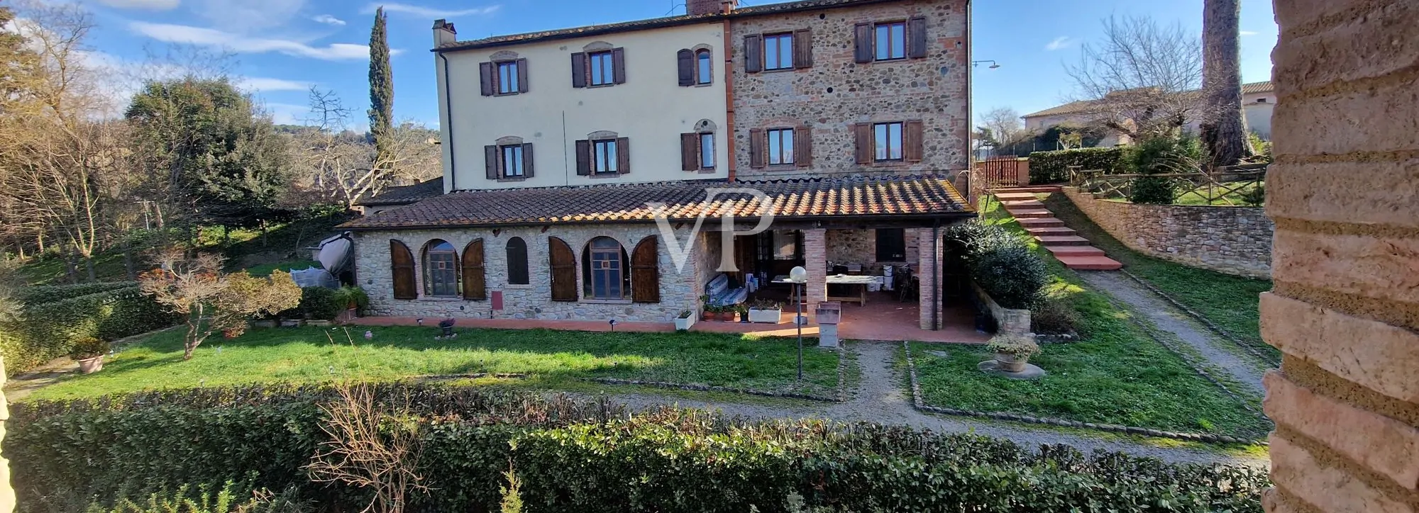 Building renovated and divided into six apartments