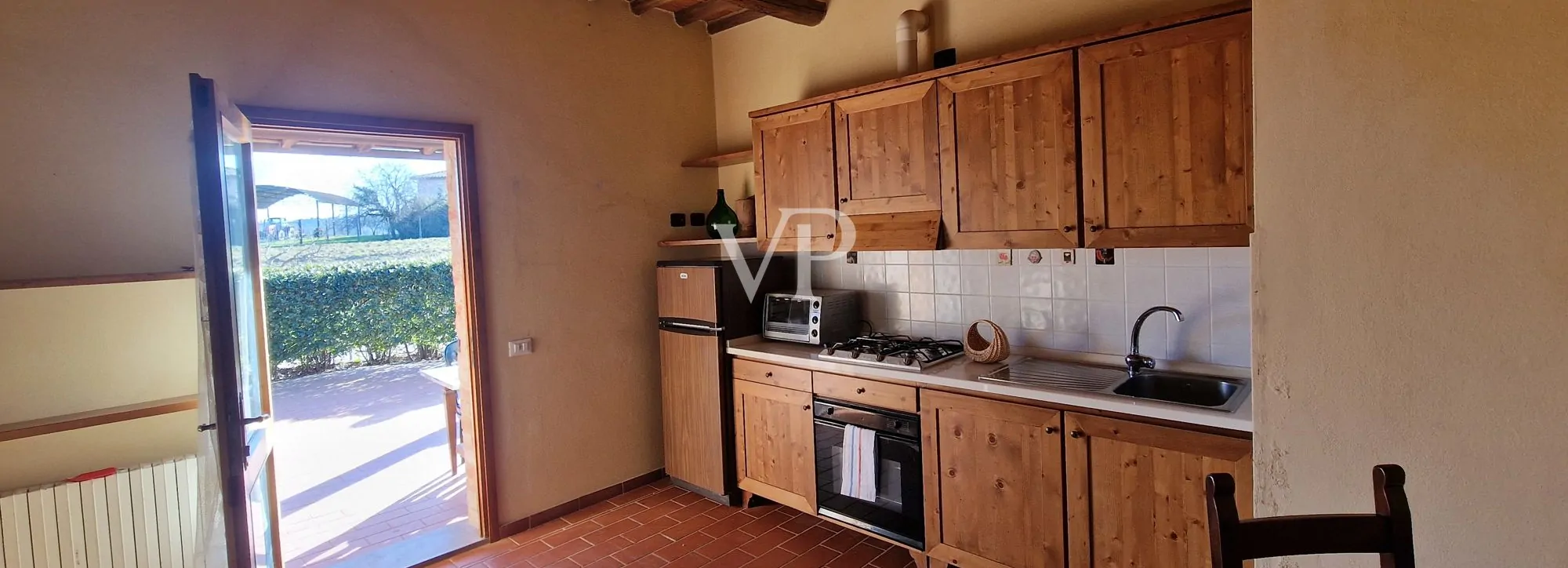 Building renovated and divided into six apartments