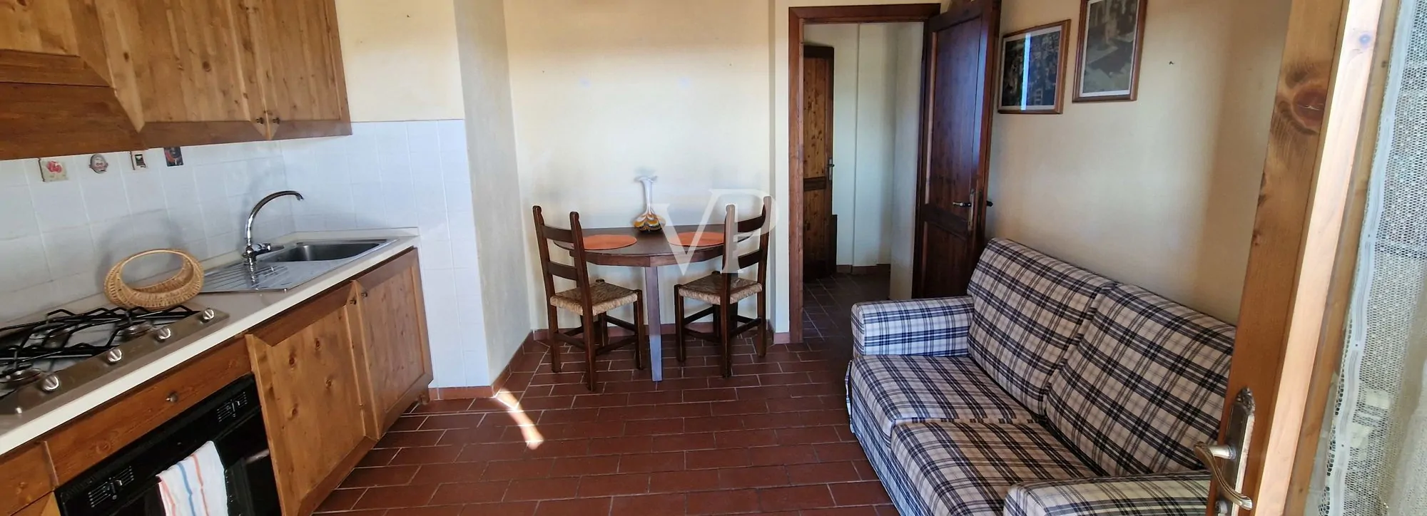 Building renovated and divided into six apartments