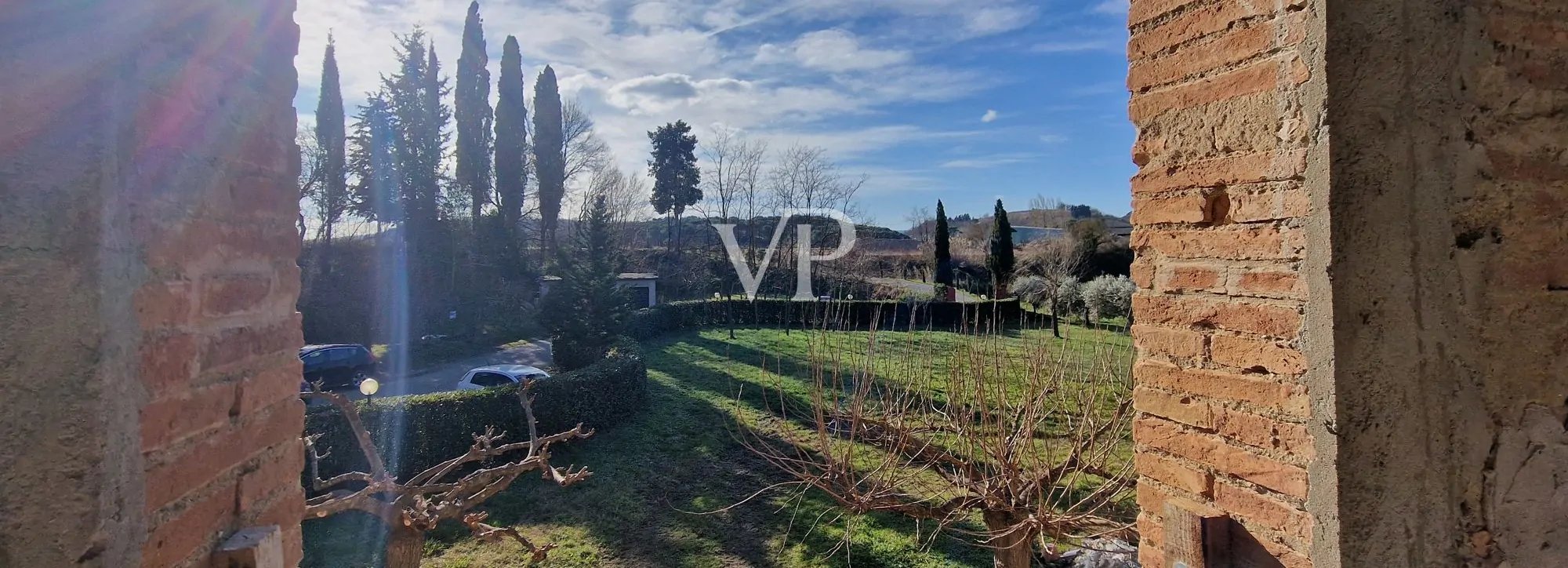 Building renovated and divided into six apartments