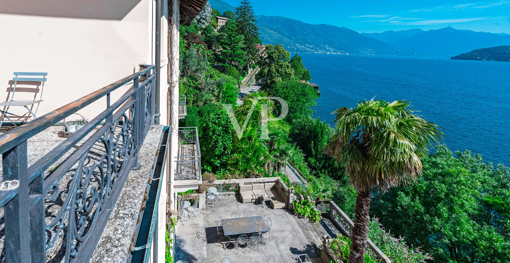 Vista dall'ultimo piano