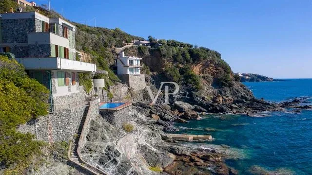 Luxus-Villa mit Blick und Zugang zum Meer in Castiglioncello, Toskana