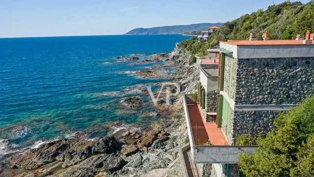Luxus-Villa mit Blick und Zugang zum Meer in Castiglioncello, Toskana