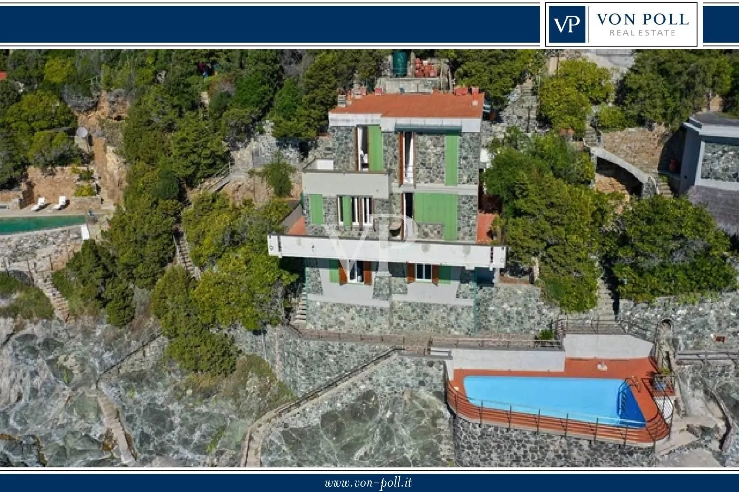 Luxus-Villa mit Blick und Zugang zum Meer in Castiglioncello, Toskana