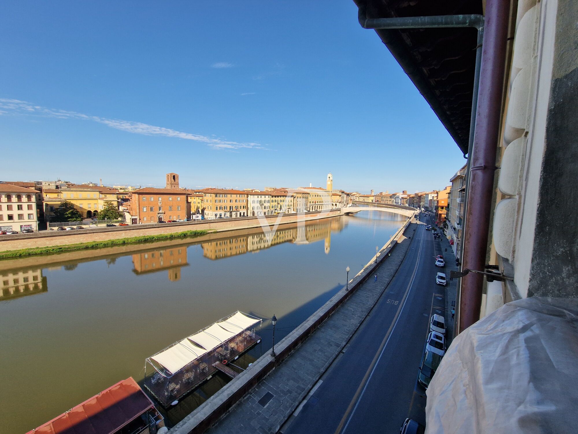 Historischer Palast am Lungarno - Renaissance-Residenz mit modernem Komfort in Pisa