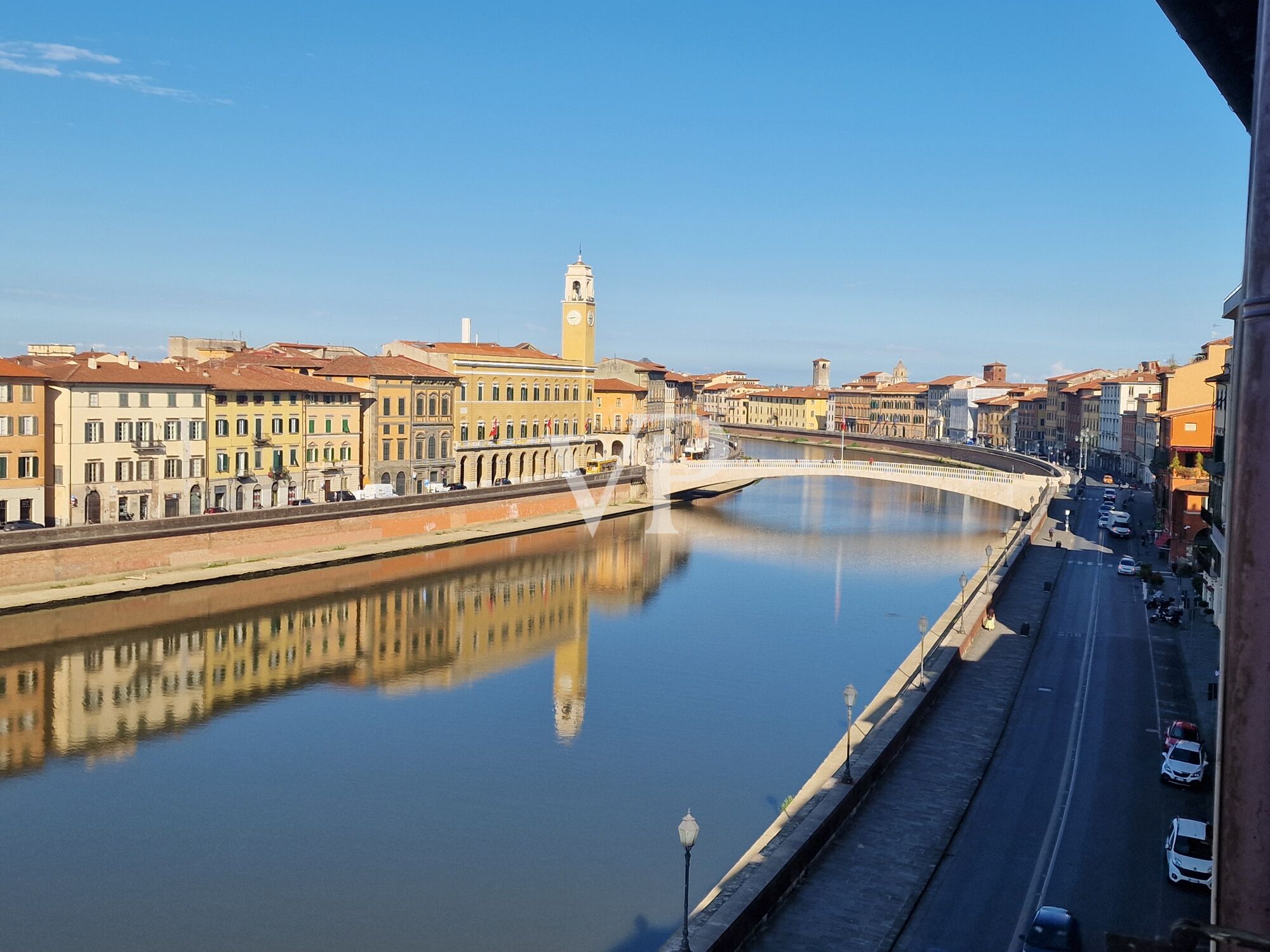 Historischer Palast am Lungarno - Renaissance-Residenz mit modernem Komfort in Pisa