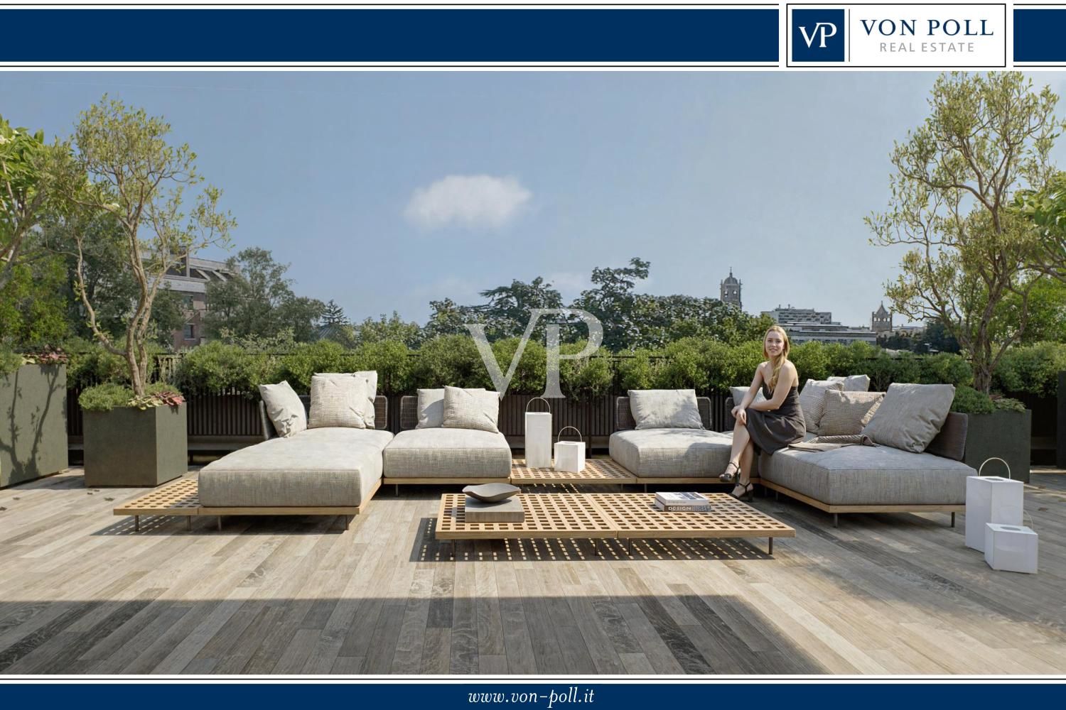 Luxuriös renoviertes Penthouse mit 121 m² großer Panorama-Terrasse in exklusiver Wohnlage