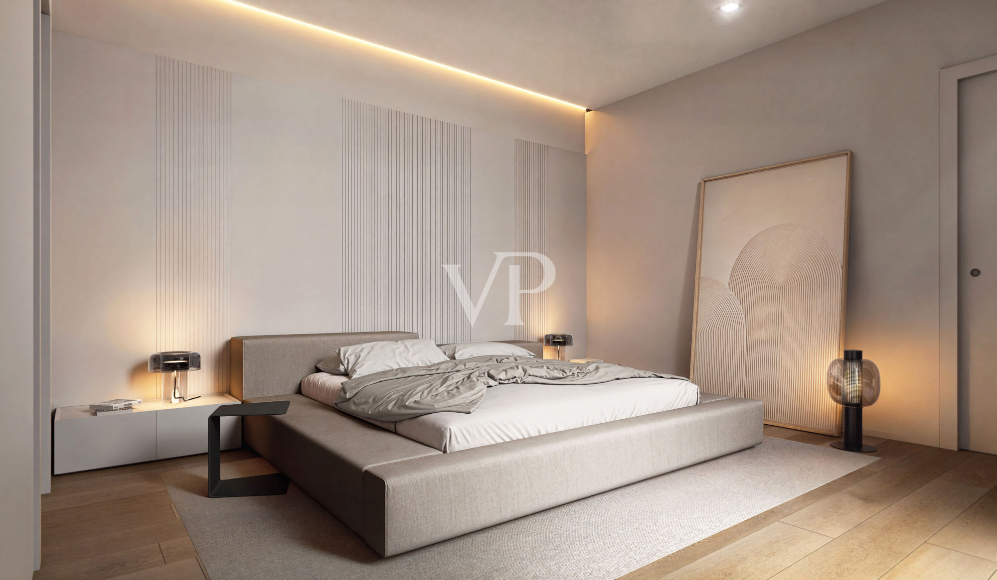 Render Camera da letto padronale