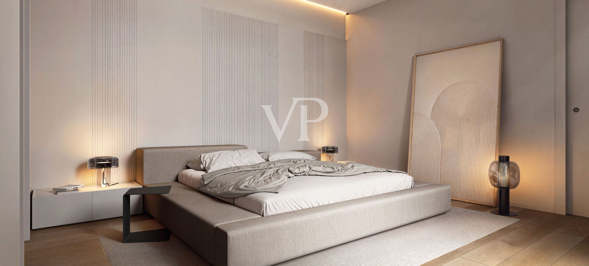 Render Camera da letto padronale