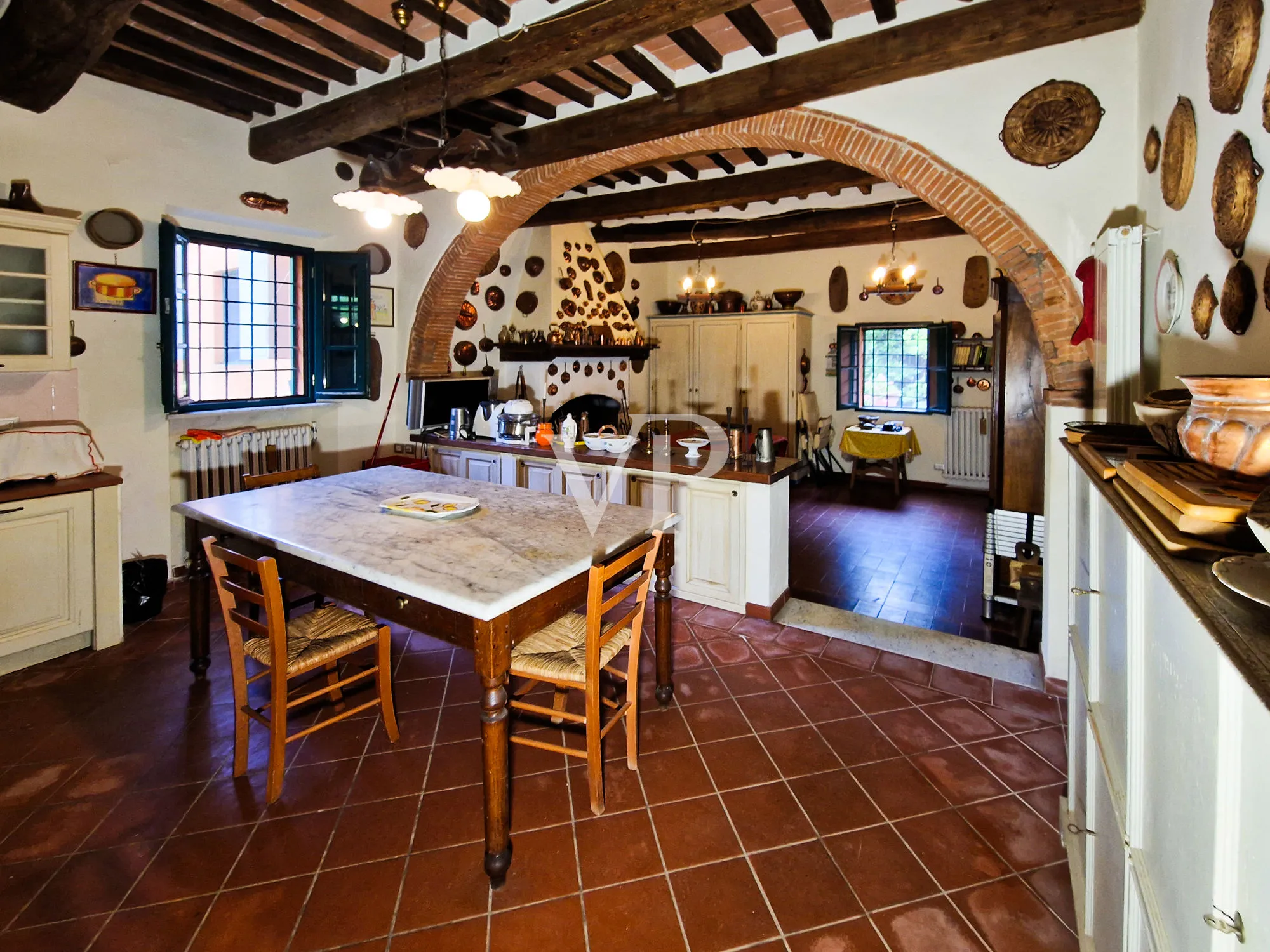 Historic Estate with Sea View and 8 Hectares – Tuscan Charm near Pisa