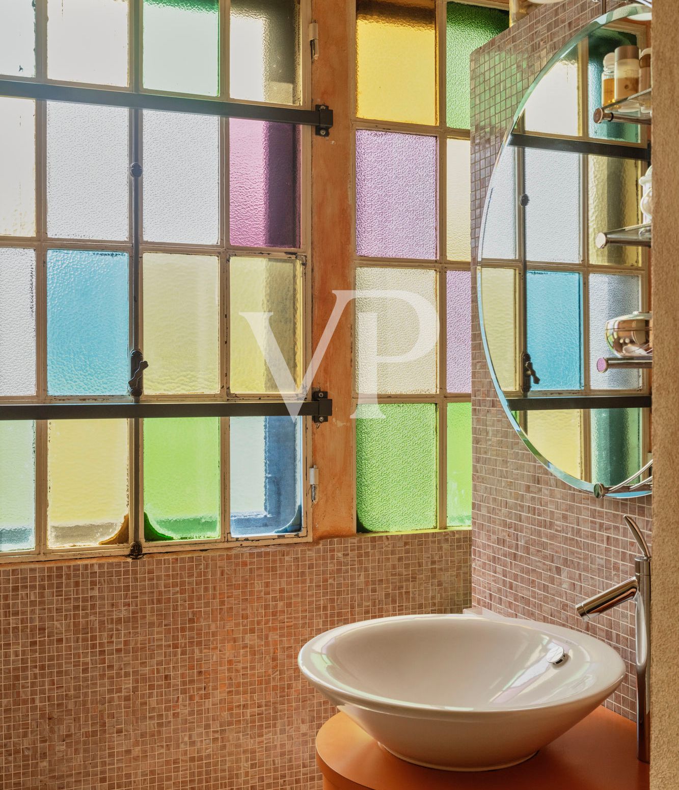 vetrata bagno