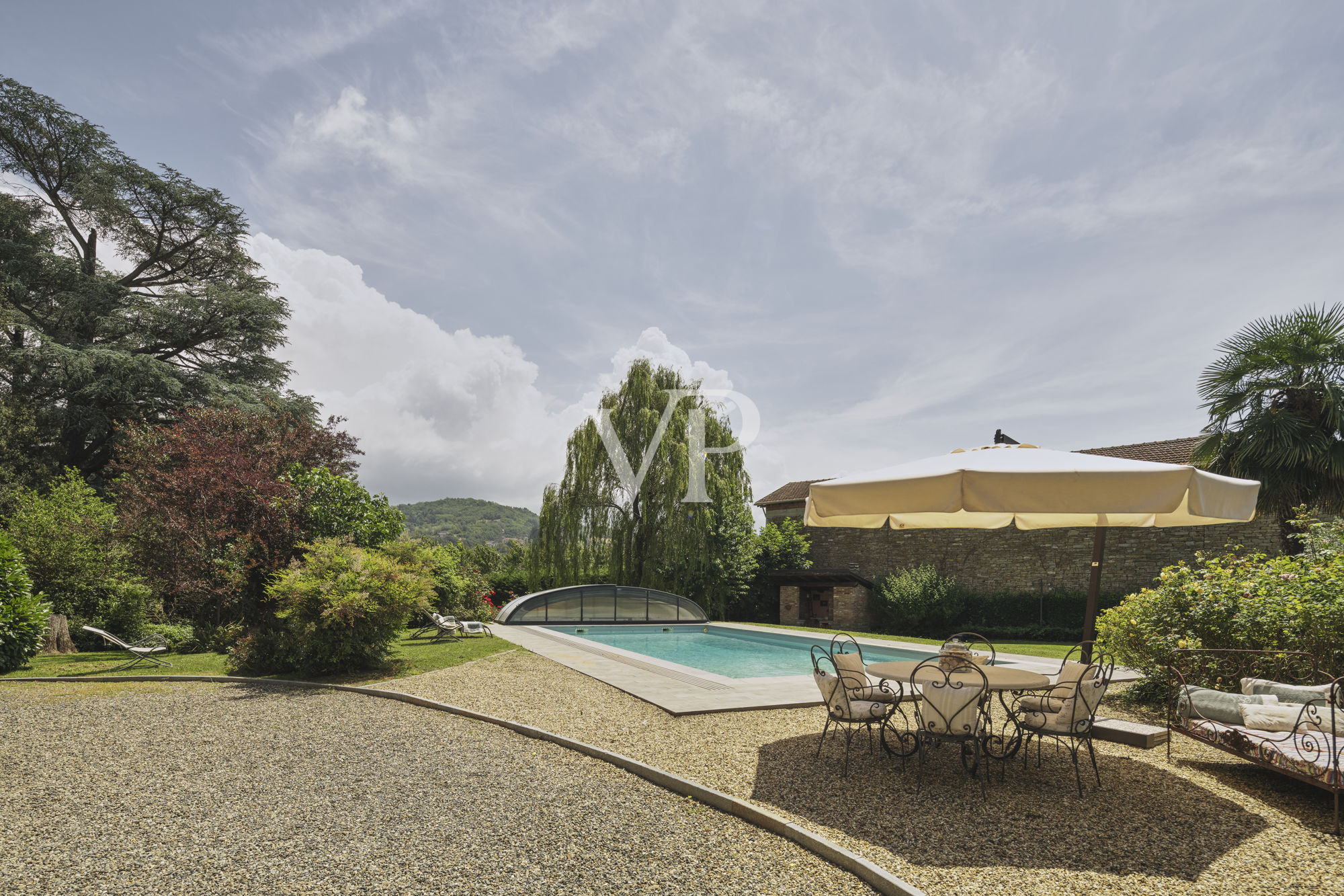 vista piscina