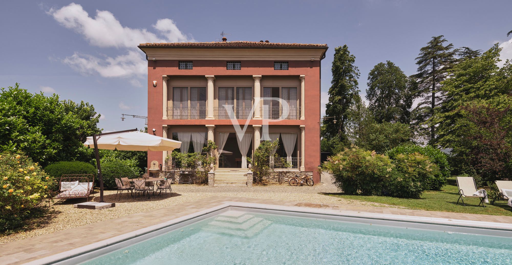 vista piscina