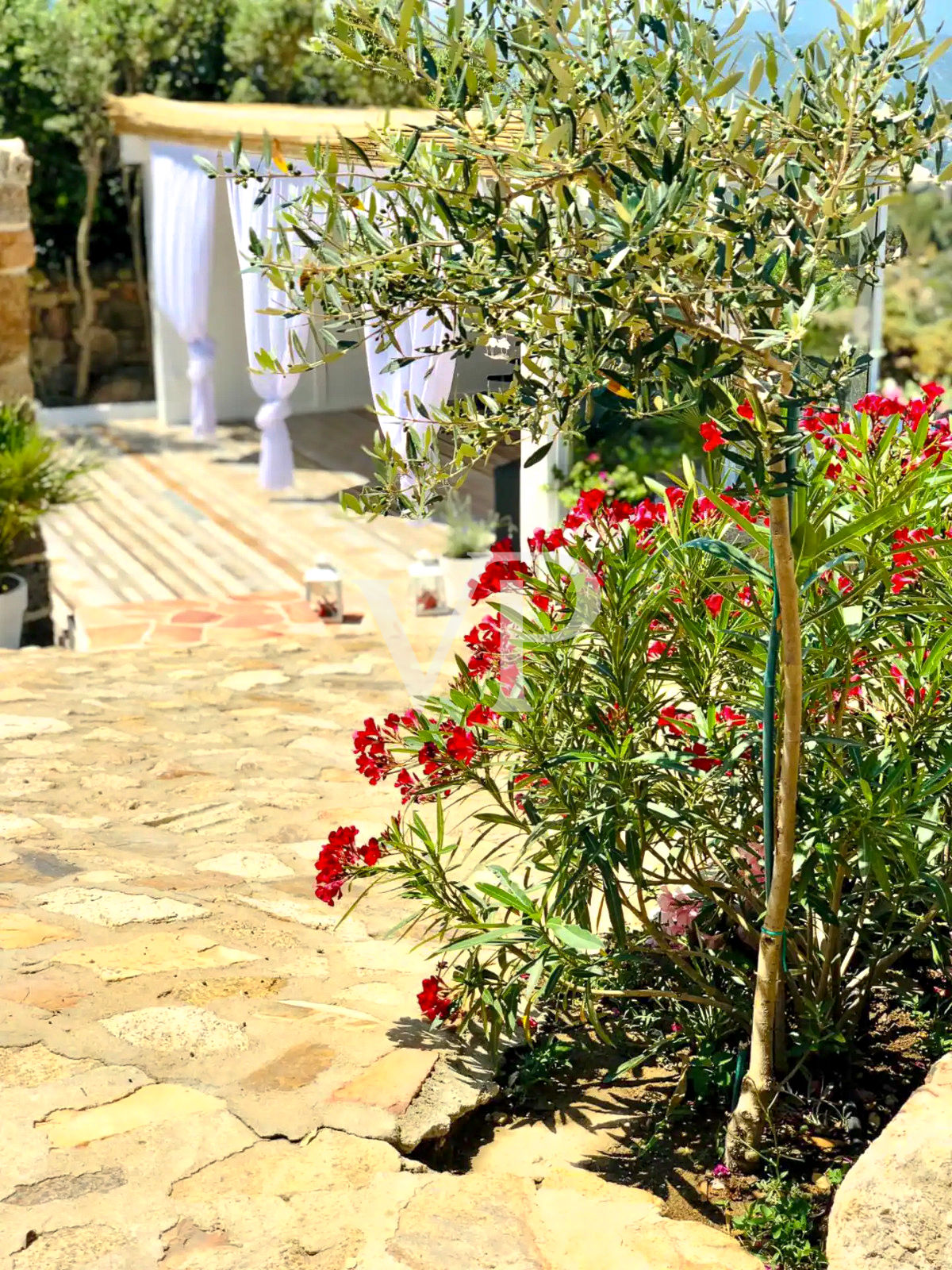 Esclusiva villa con accesso diretto alla spiaggia privata