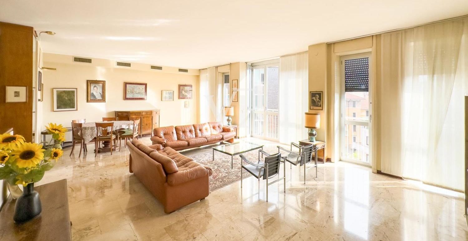 Helle Drei-Zimmer-Wohnung mit Panoramablick - Città Studi