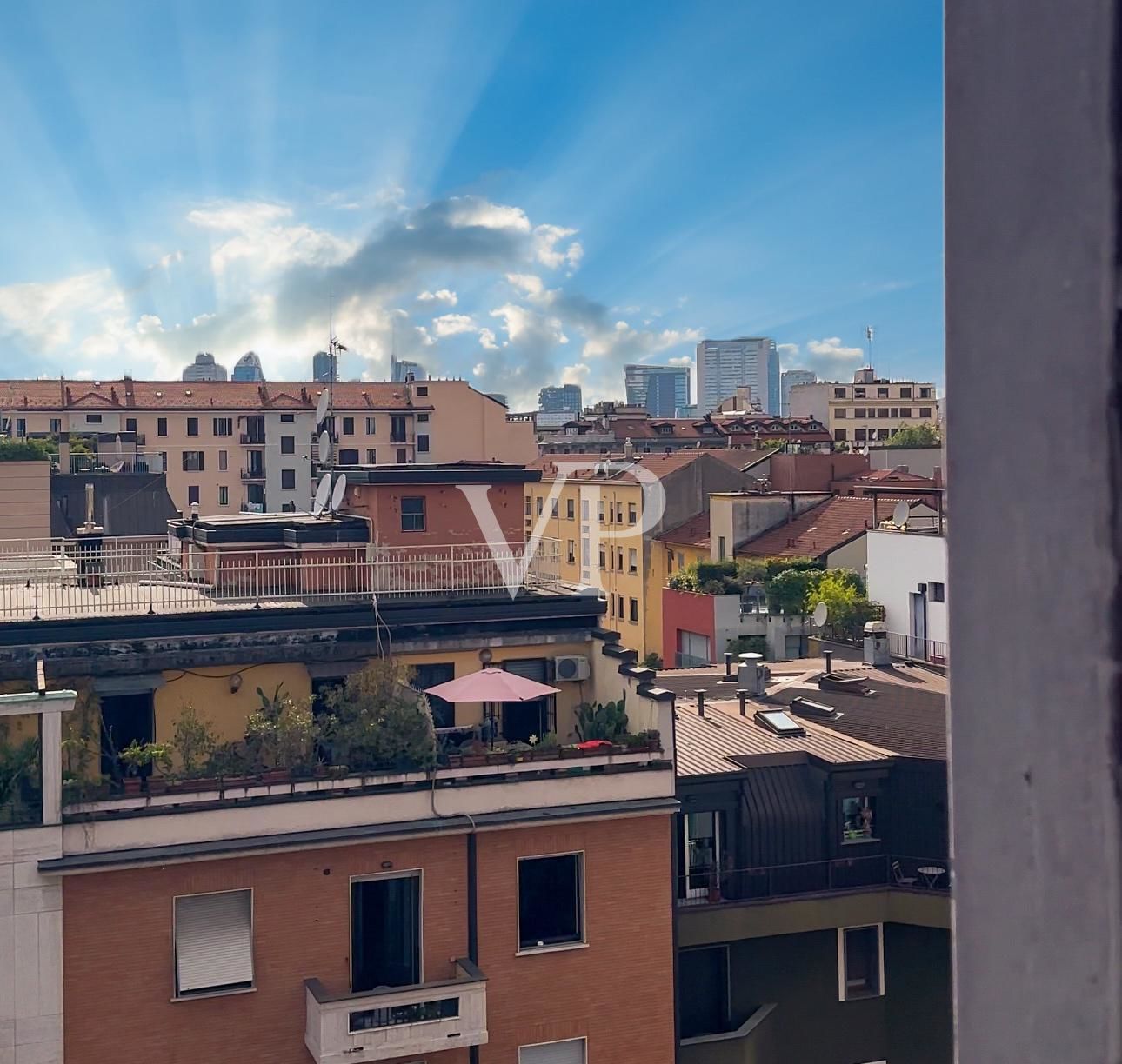 Lumineux appartement de trois pièces avec vue panoramique - Città Studi