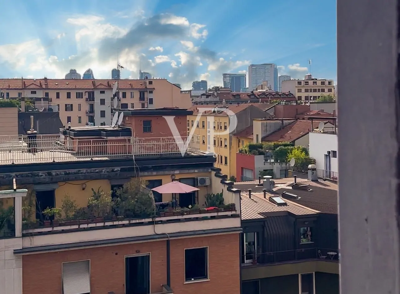 Luminoso apartamento de tres habitaciones con vista panorámica - Città Studi