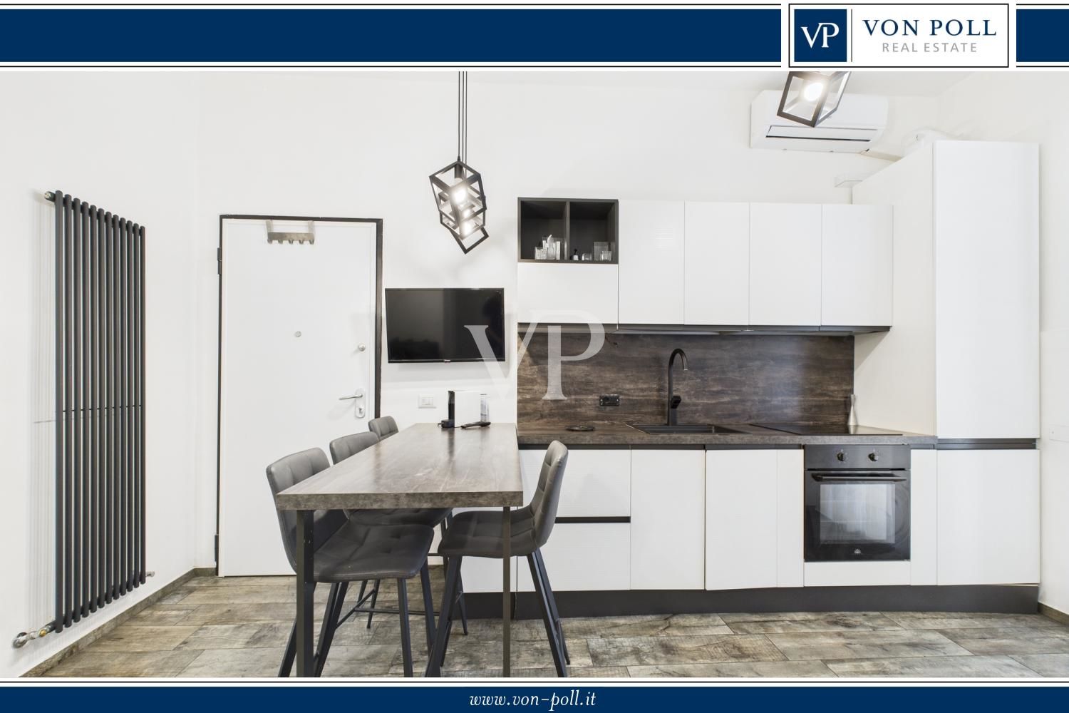 Lovely one-bedroom apartment finely renovated with balcony