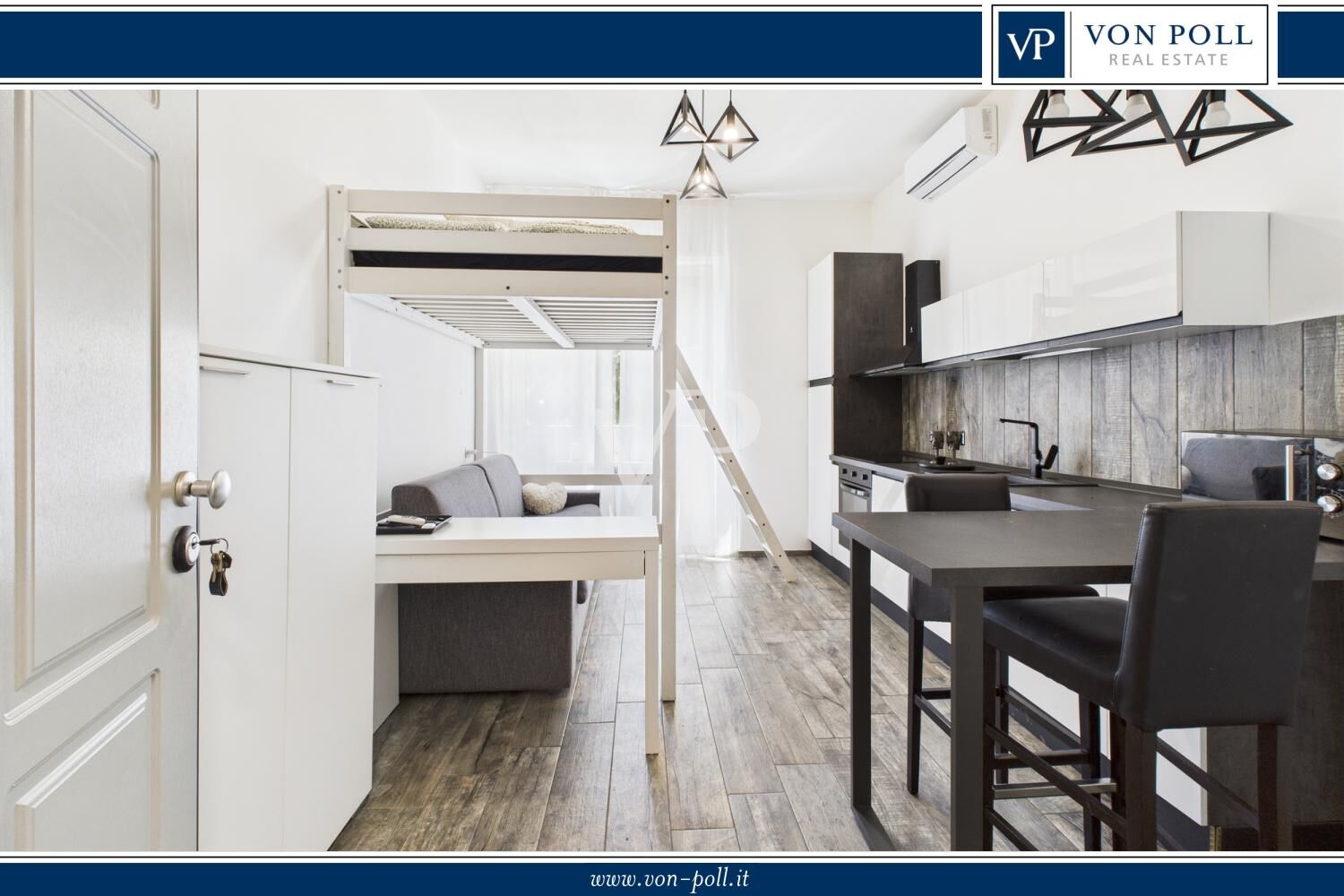 Pied-à-terre finement rénové dans la région de Comasina