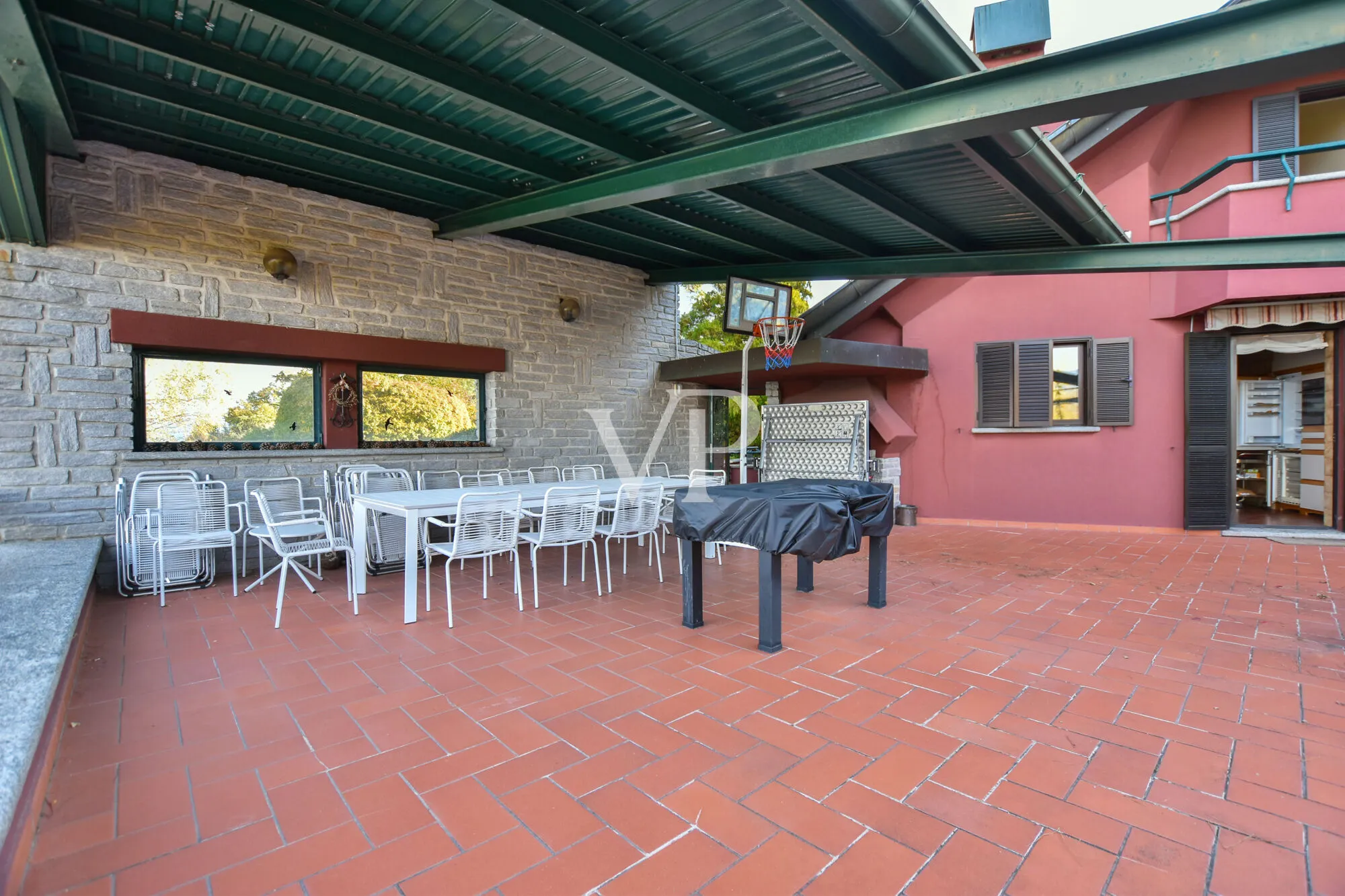 Terrazzo con angolo pranzo