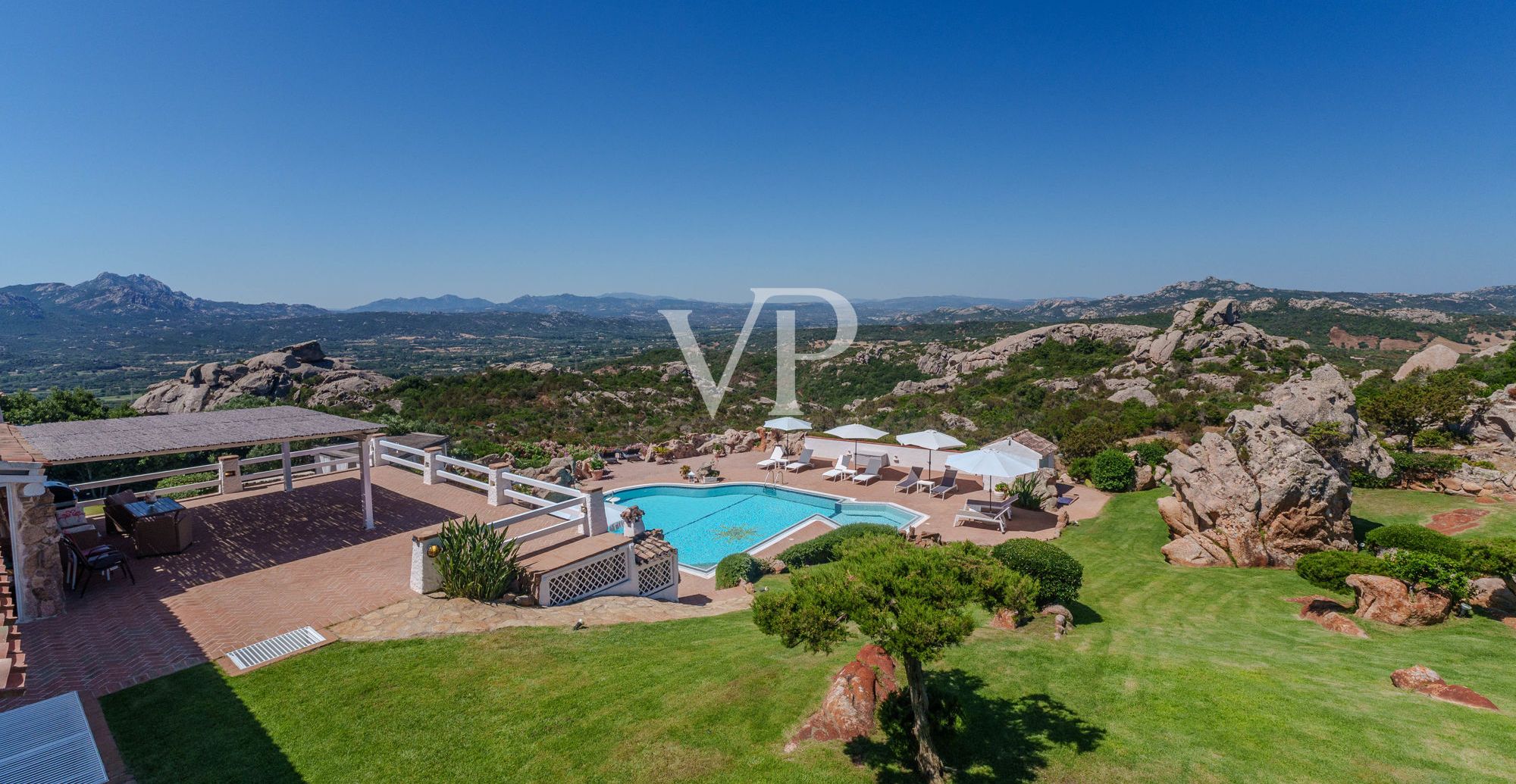 Einzigartige Villa mit atemberaubendem Meerblick - nur 10 Minuten vom Porto Cervo entfernt