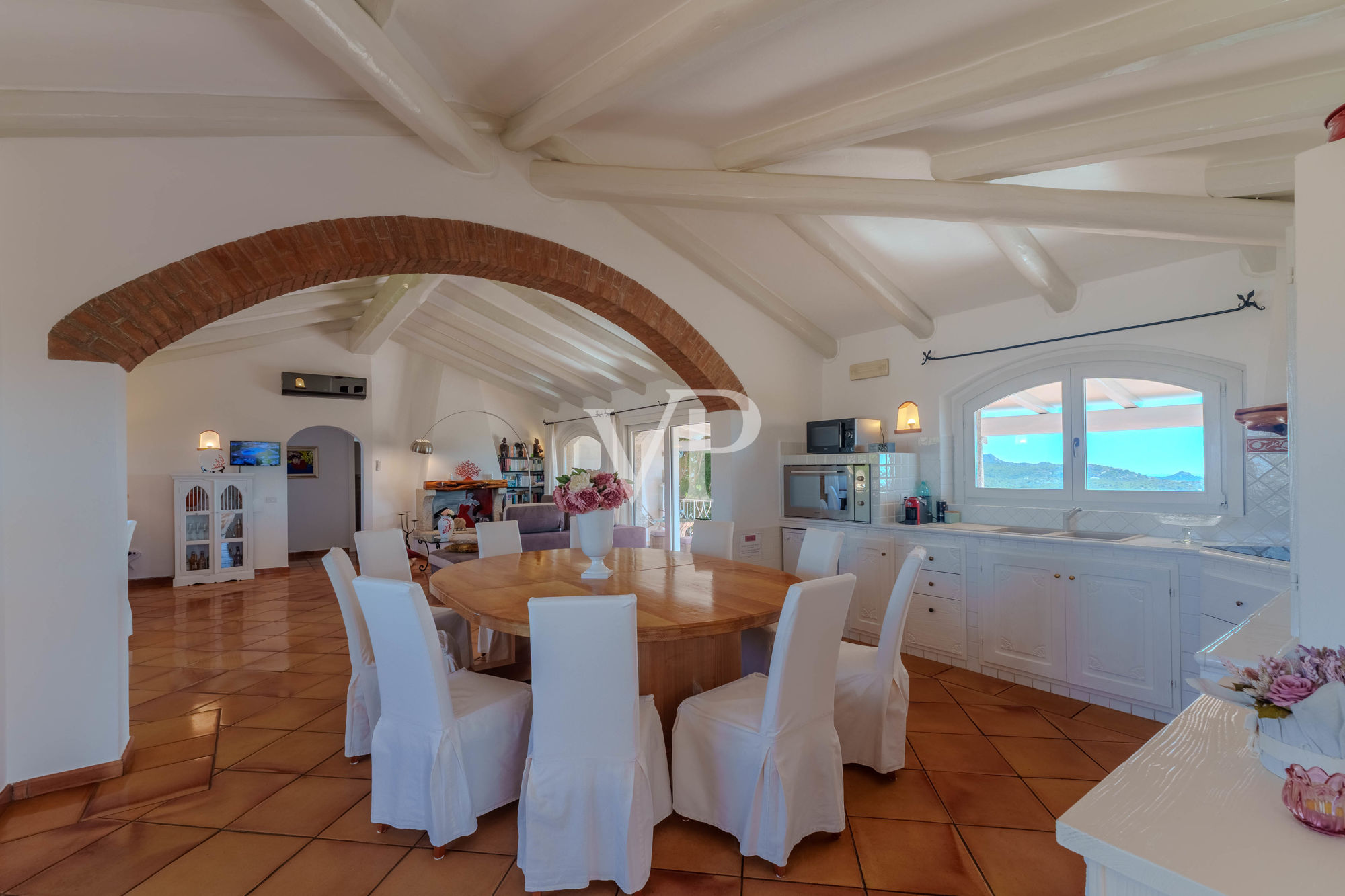 Einzigartige Villa mit Dependance und atemberaubendem Meerblick - nur 10 Minuten vom Porto Cervo entfernt
