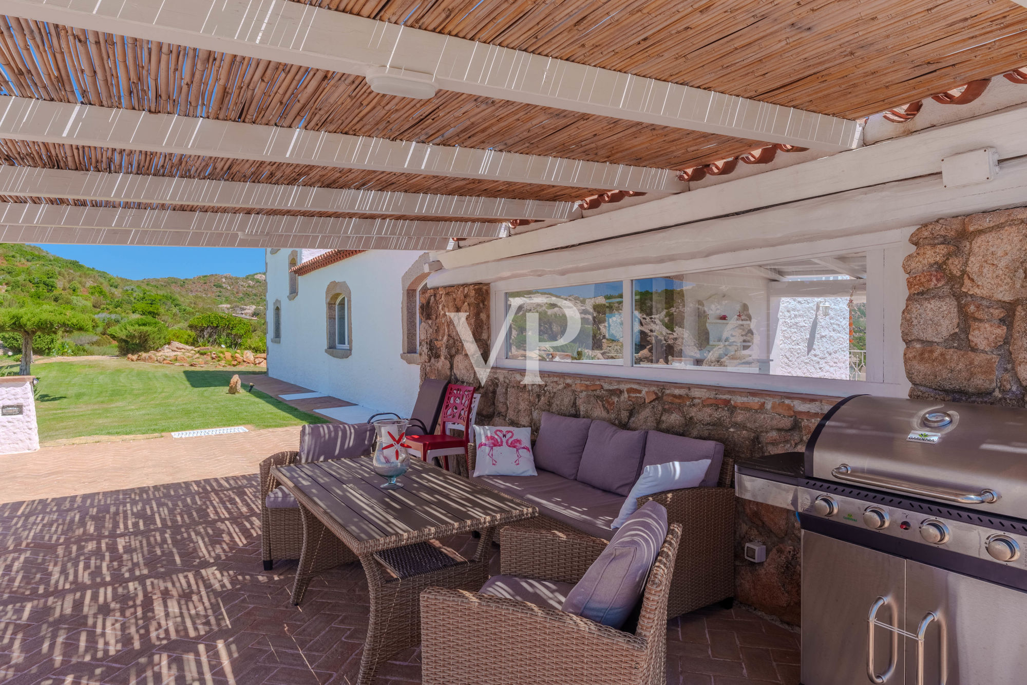 Einzigartige Villa mit Dependance und atemberaubendem Meerblick - nur 10 Minuten vom Porto Cervo entfernt