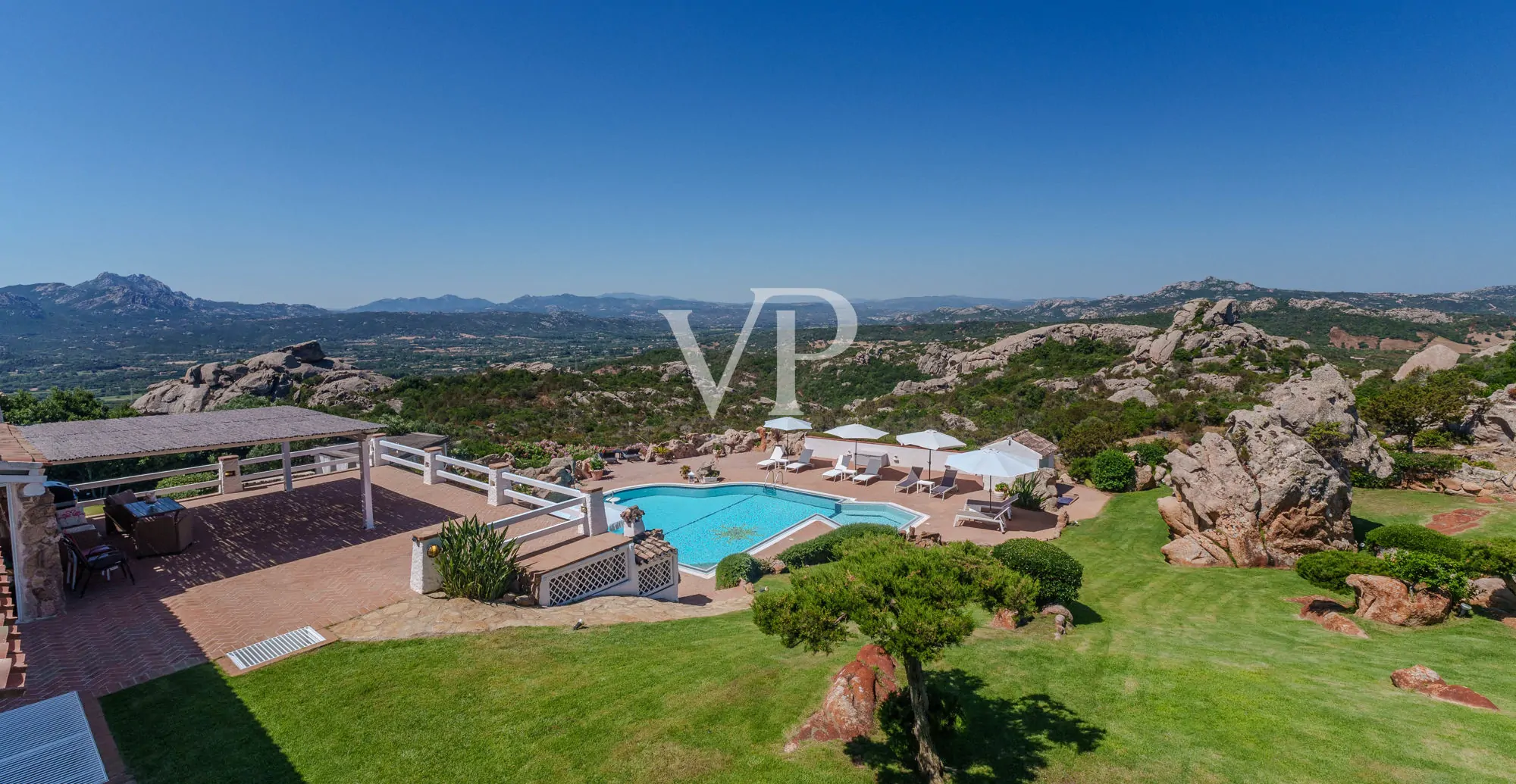 Einzigartige Villa mit atemberaubendem Meerblick - nur 10 Minuten vom Porto Cervo entfernt