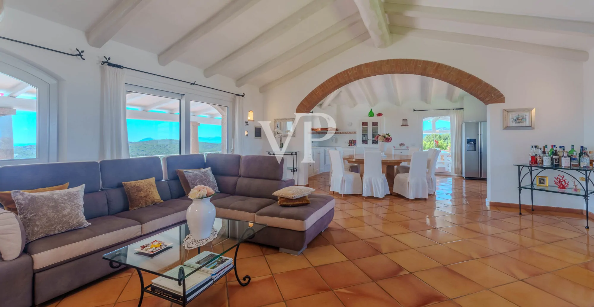 Einzigartige Villa mit atemberaubendem Meerblick - nur 10 Minuten vom Porto Cervo entfernt