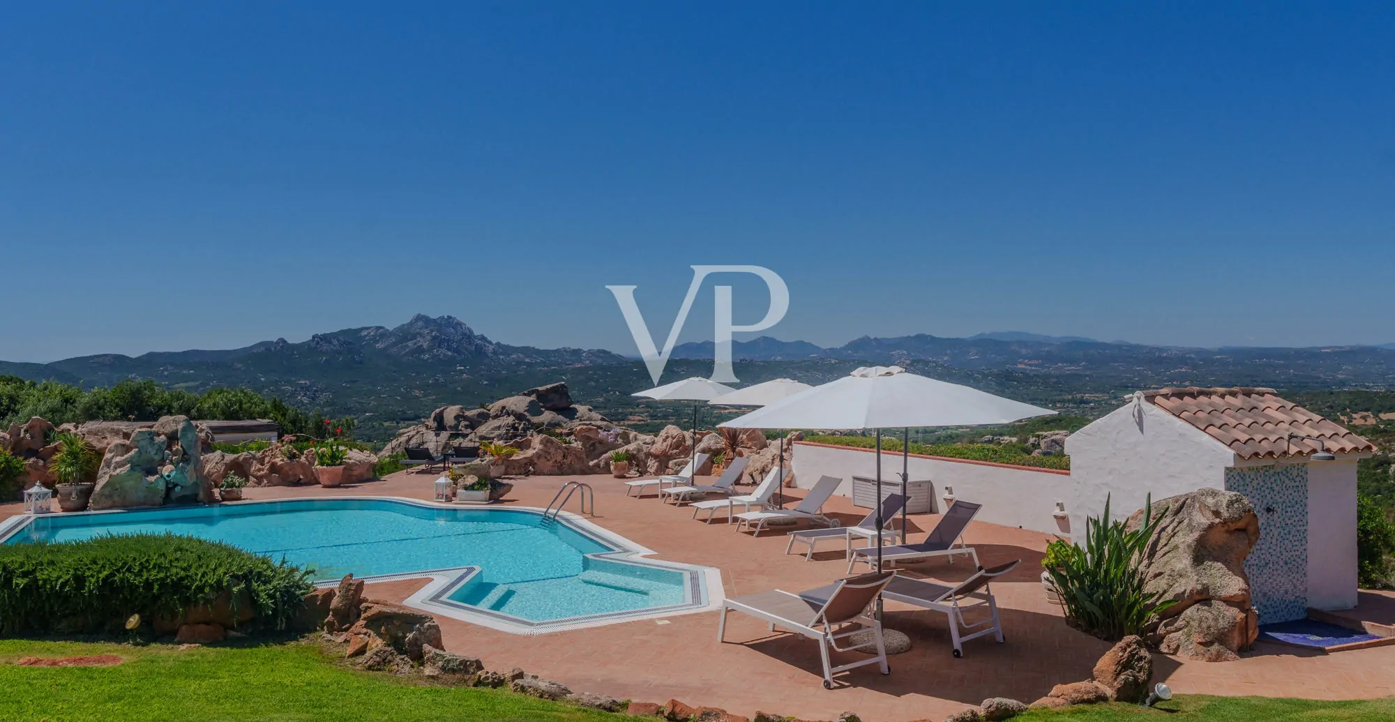 Einzigartige Villa mit atemberaubendem Meerblick - nur 10 Minuten vom Porto Cervo entfernt