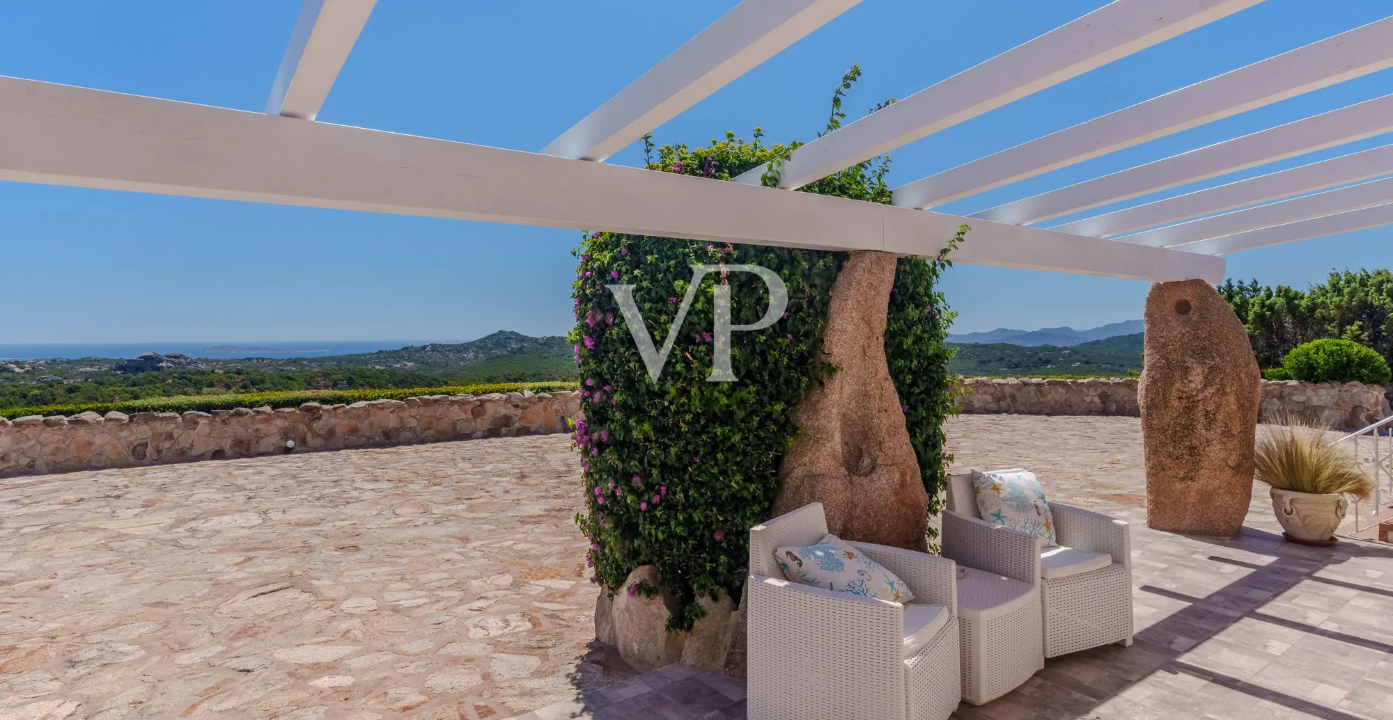 Einzigartige Villa mit atemberaubendem Meerblick - nur 10 Minuten vom Porto Cervo entfernt