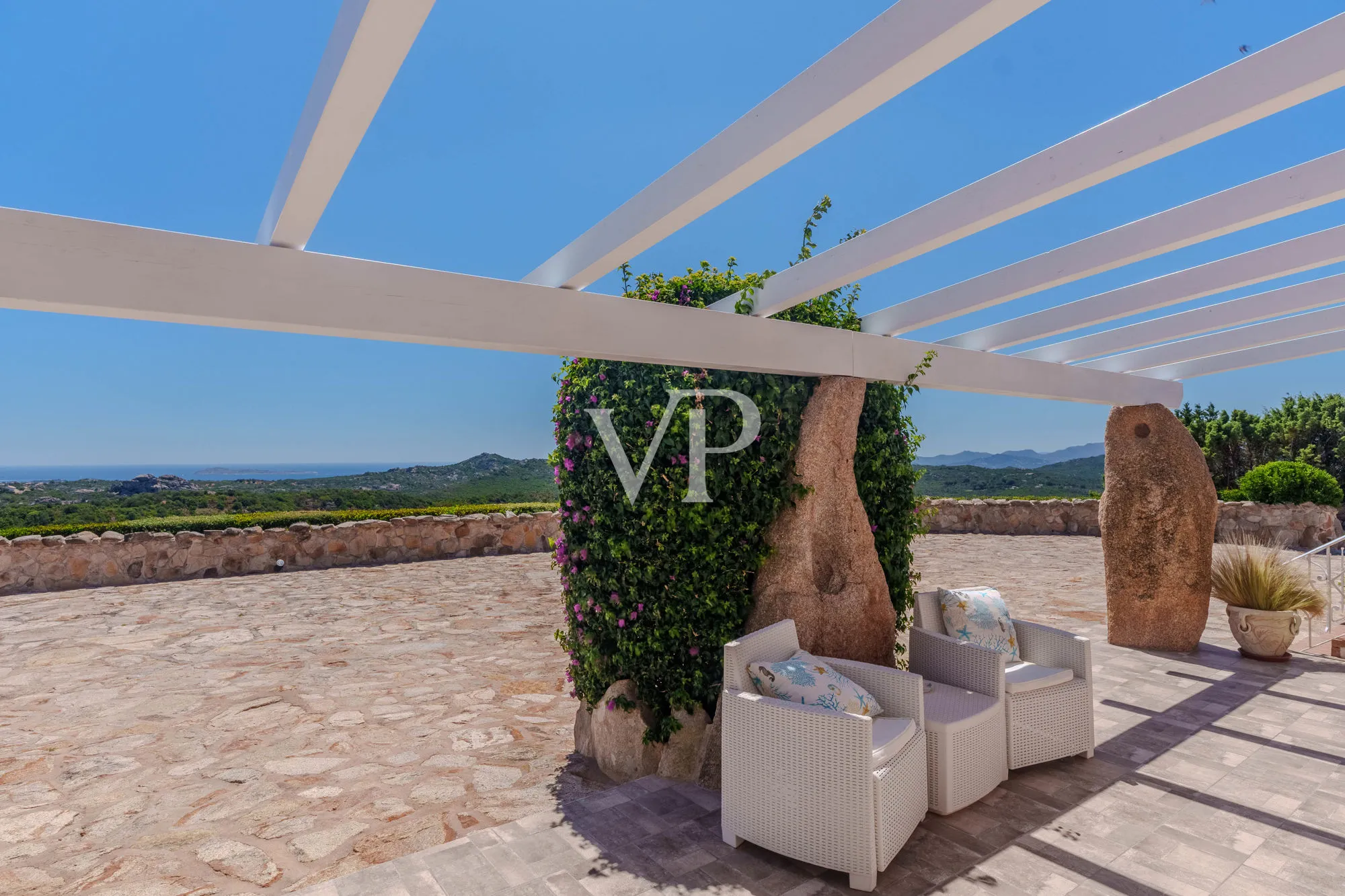 Einzigartige Villa mit atemberaubendem Meerblick - nur 10 Minuten vom Porto Cervo entfernt