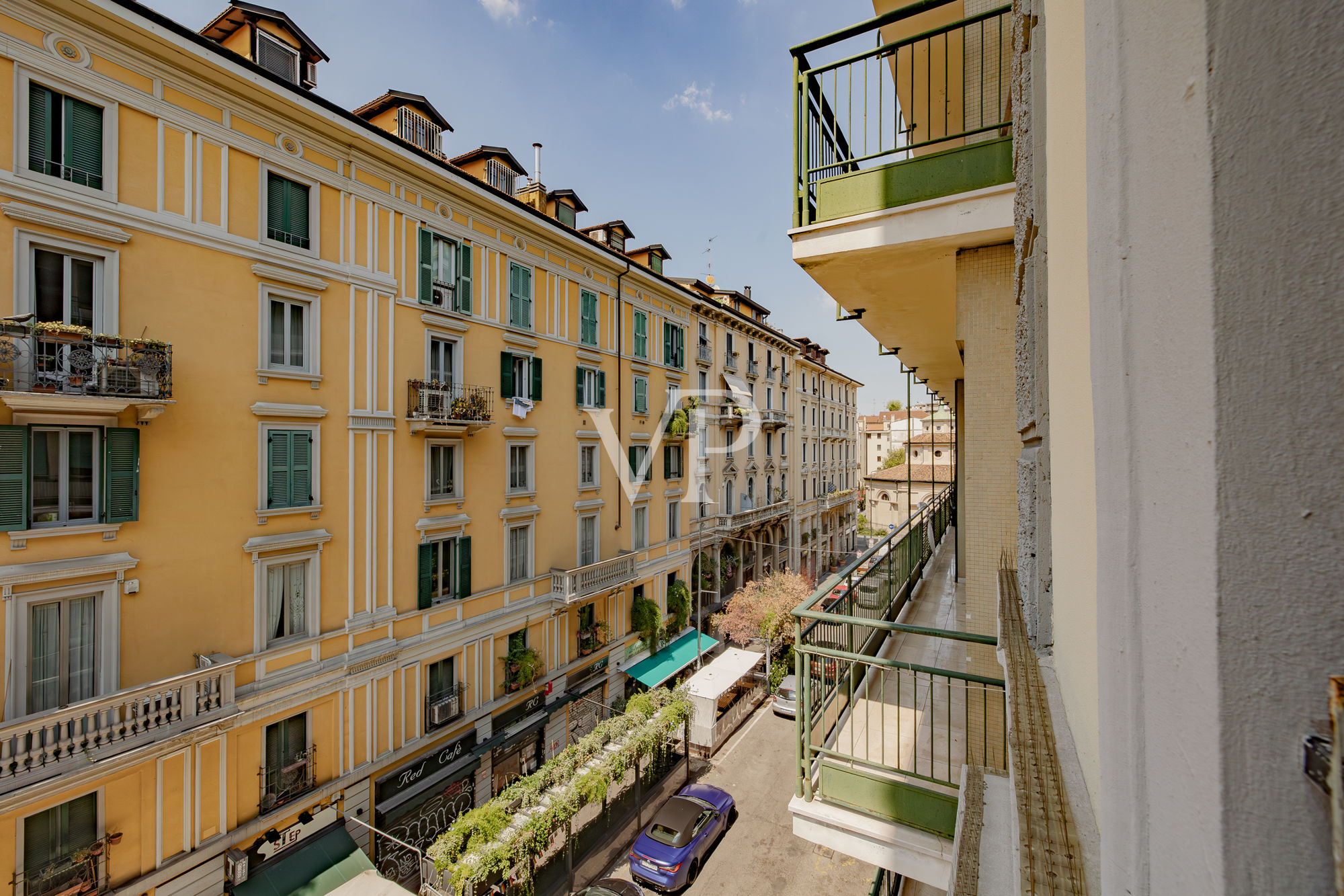 Vista dalla camera padronale