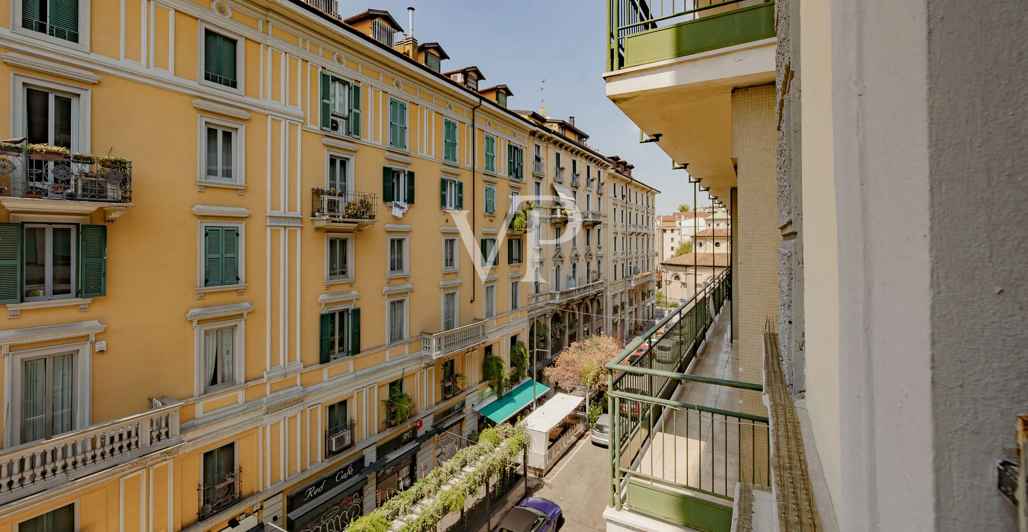 Vista dalla camera padronale