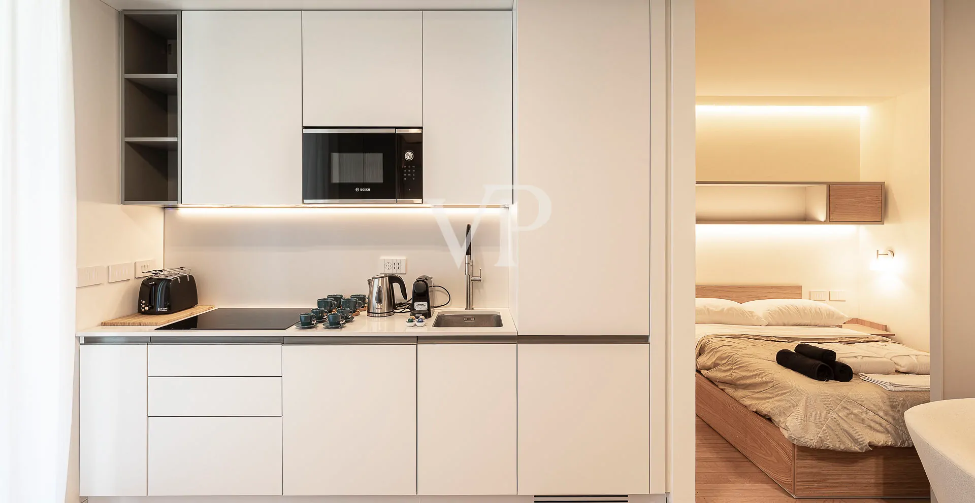 Raffinierte 2-Zimmer-Wohnung im 2. Stock in Torre Milano ex novo 2022