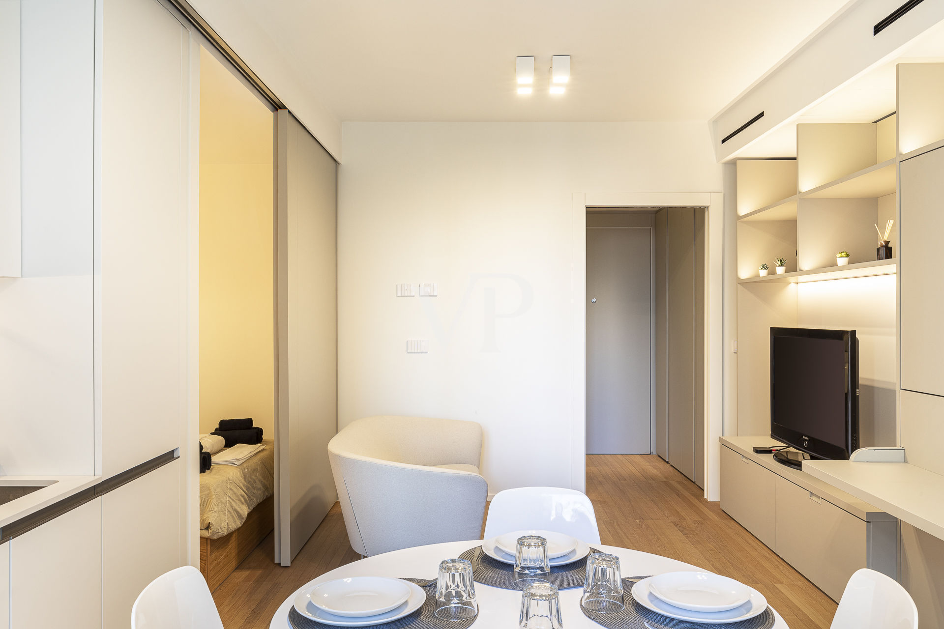 Raffinierte 2-Zimmer-Wohnung im 2. Stock in Torre Milano ex novo 2022