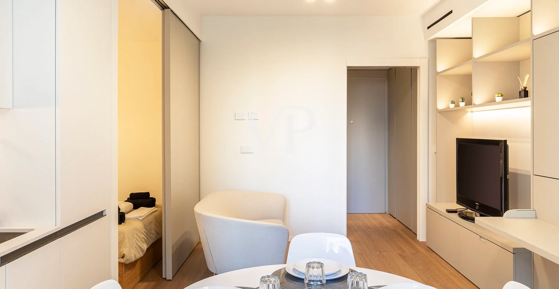 Raffinierte 2-Zimmer-Wohnung im 2. Stock in Torre Milano ex novo 2022