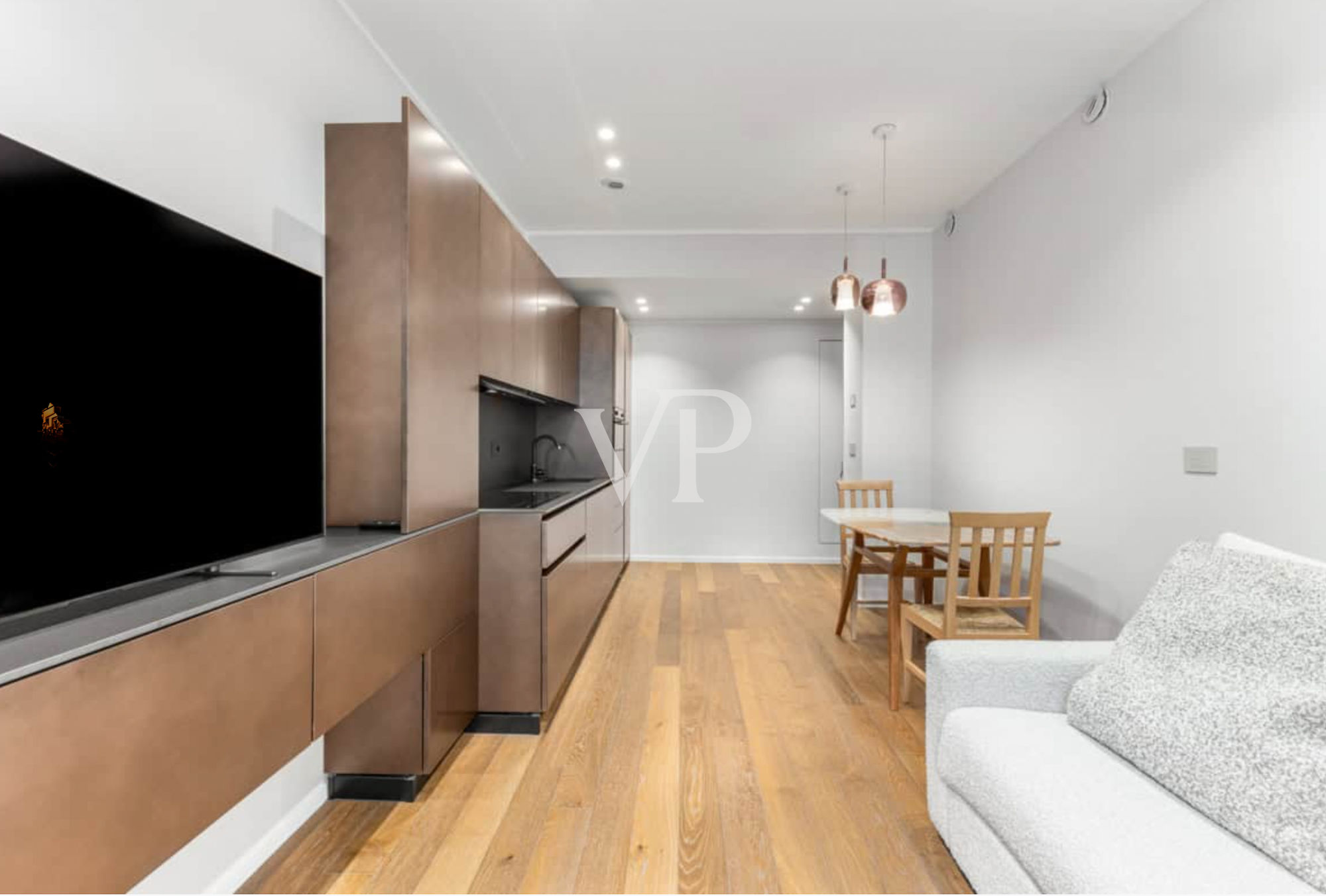 Helle Ein-Zimmer-Wohnung im 3. Stock eines Neubaus