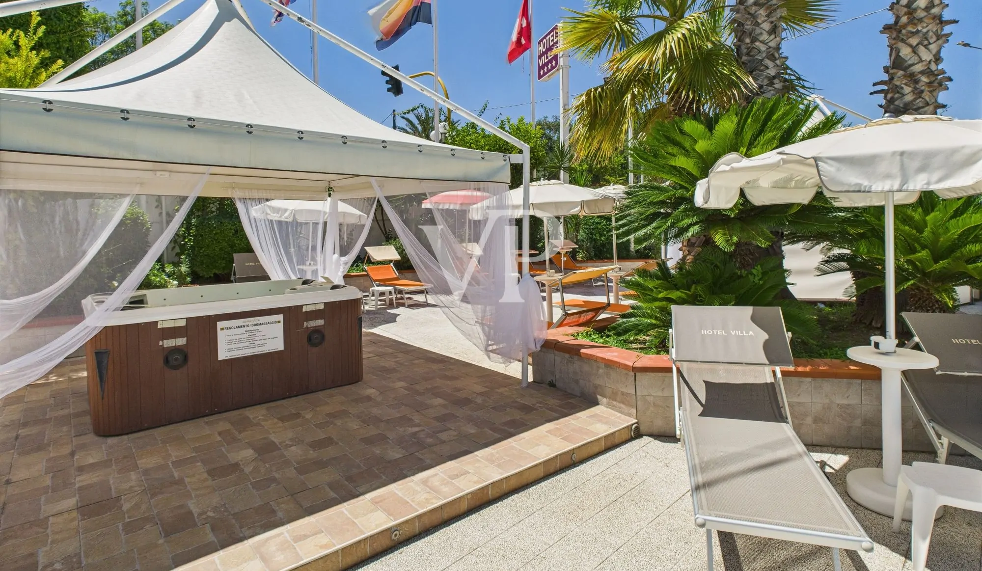 Hotel Villa 400 Meter vom Meer entfernt