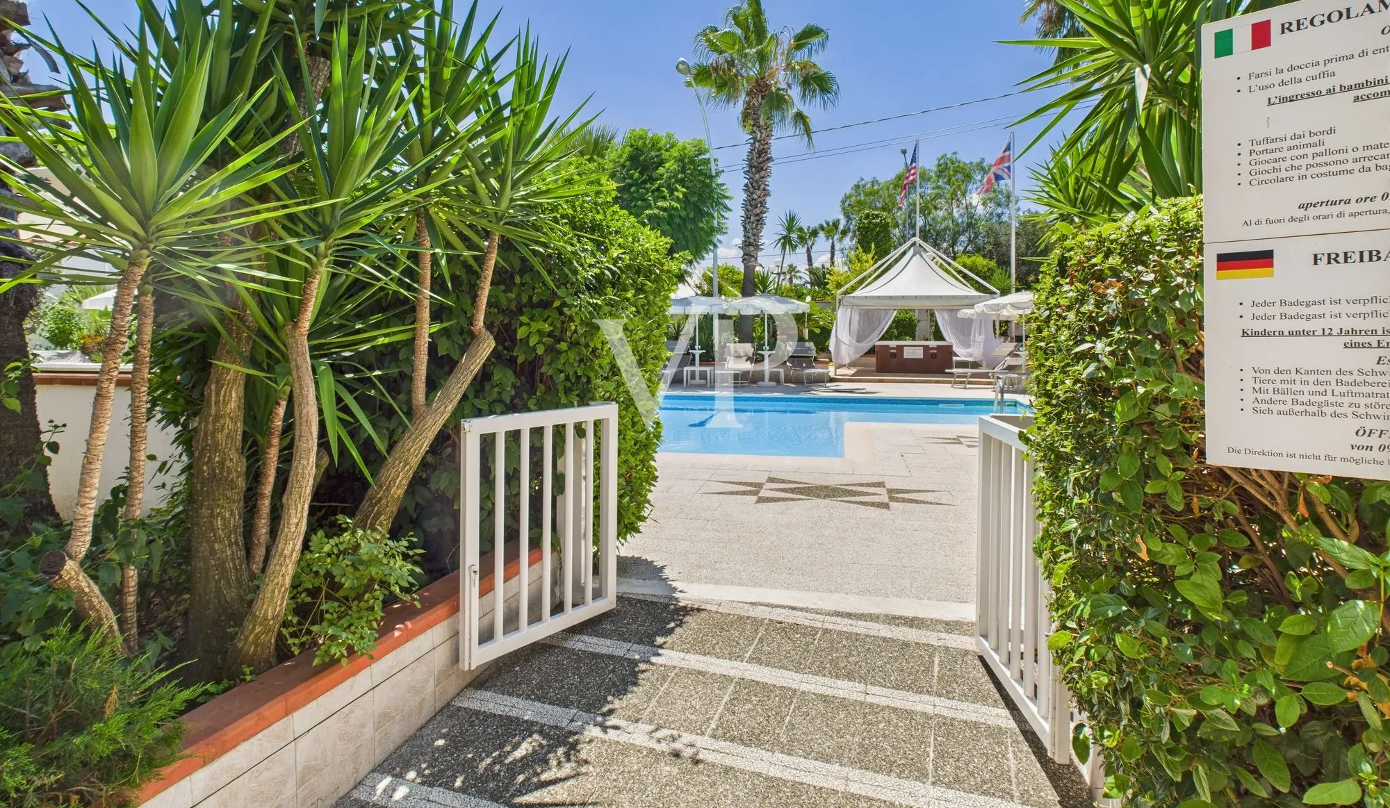 Hotel Villa 400 Meter vom Meer entfernt