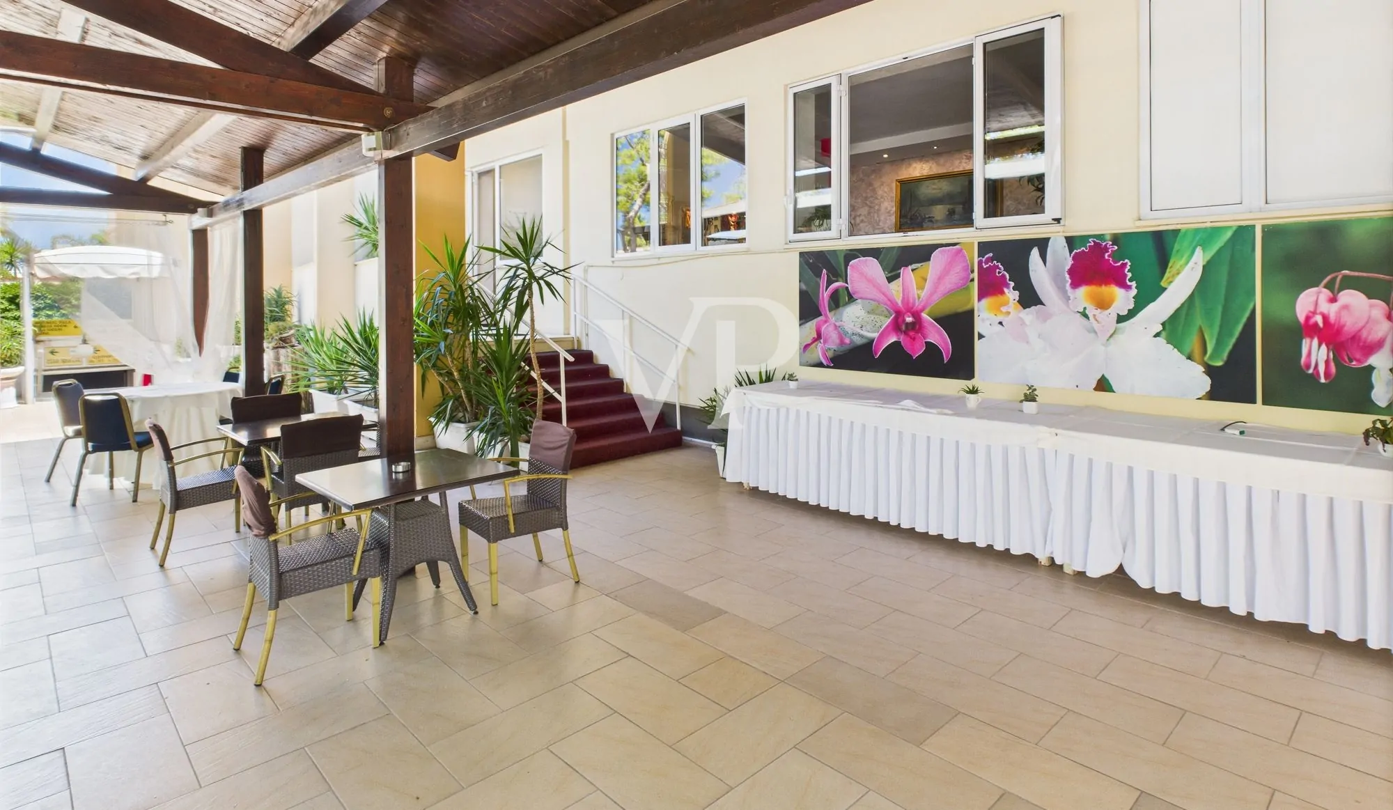 Hotel Villa 400 Meter vom Meer entfernt