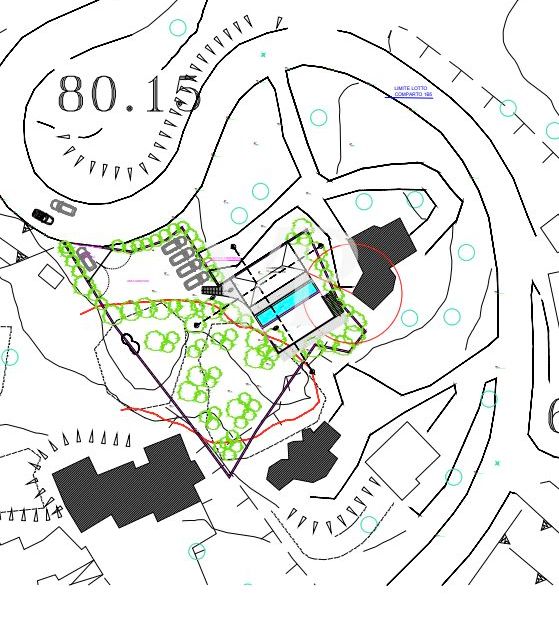 Building plot with approved villa project and fantastic sea view on Cala di Volpe