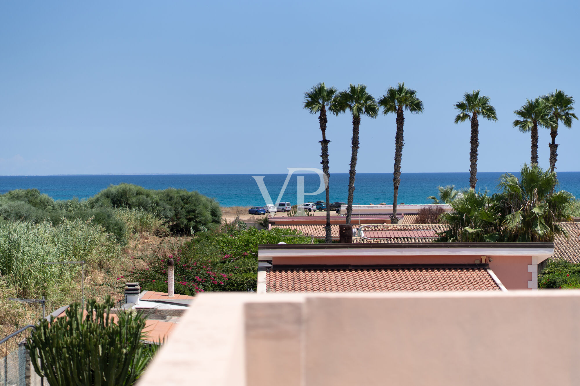 Freistehende Villa am Meer